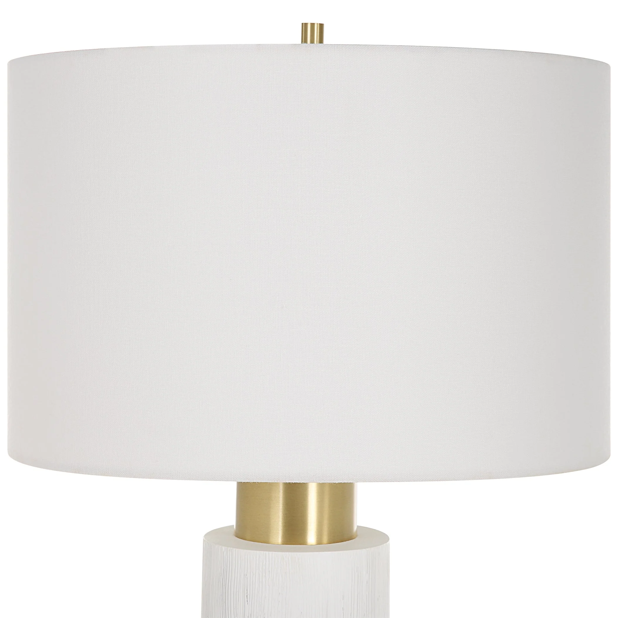 Uttermost Ruse Whitewashed Table Lamp - Image 6