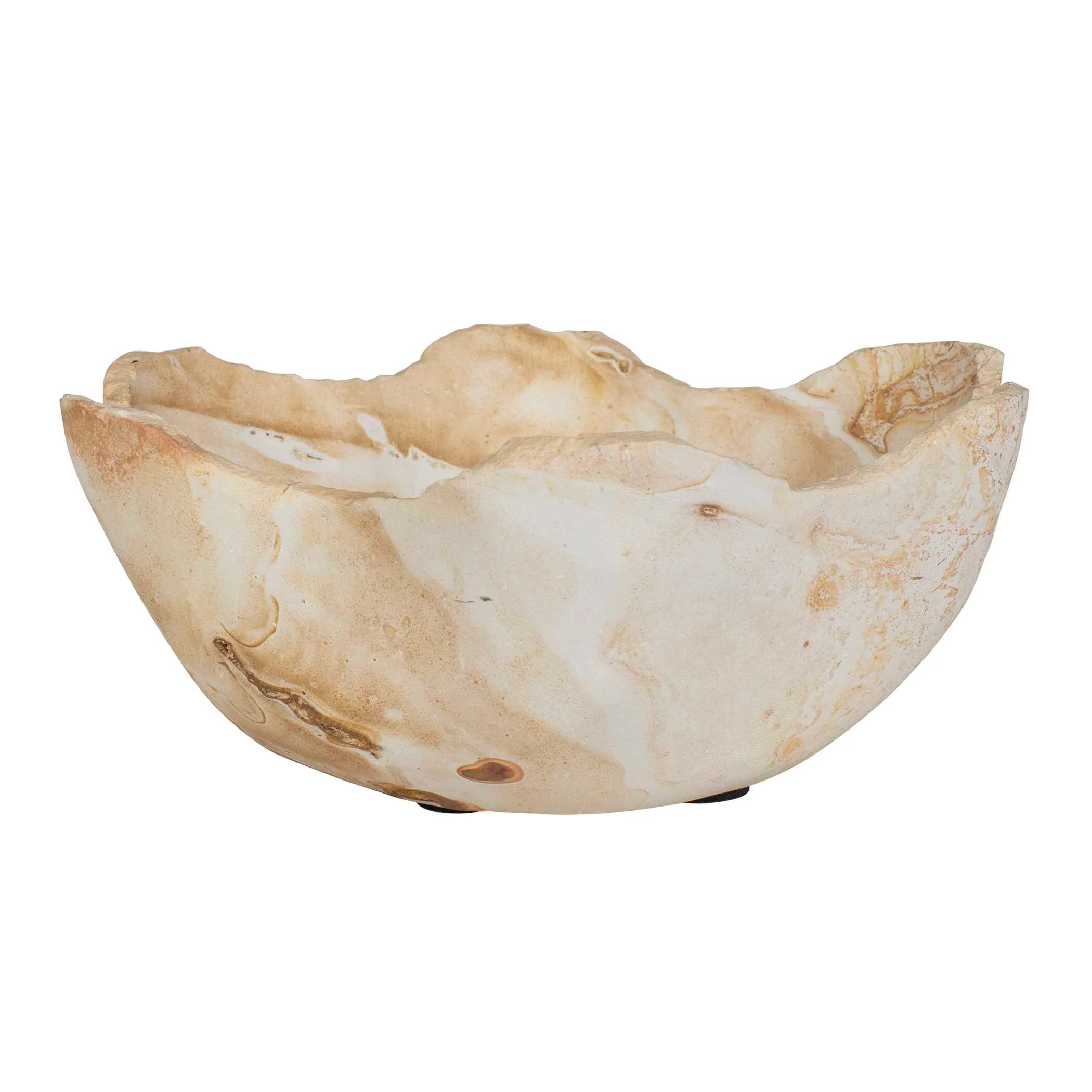 Uttermost Sahara Bloom Indoor-Outdoor Stone Bowl - Image 6