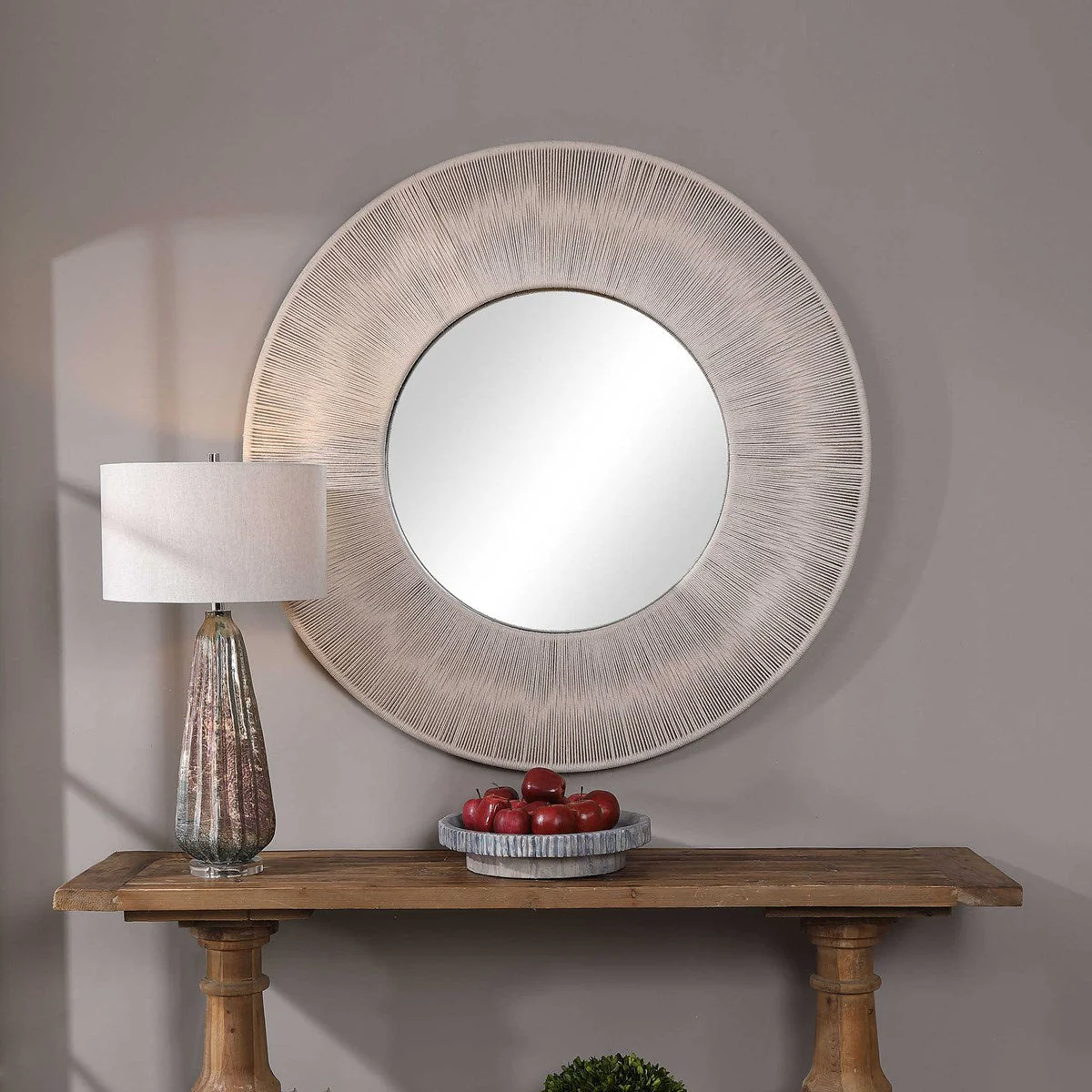 Uttermost Sailor's Knot Round Mirror - Image 6