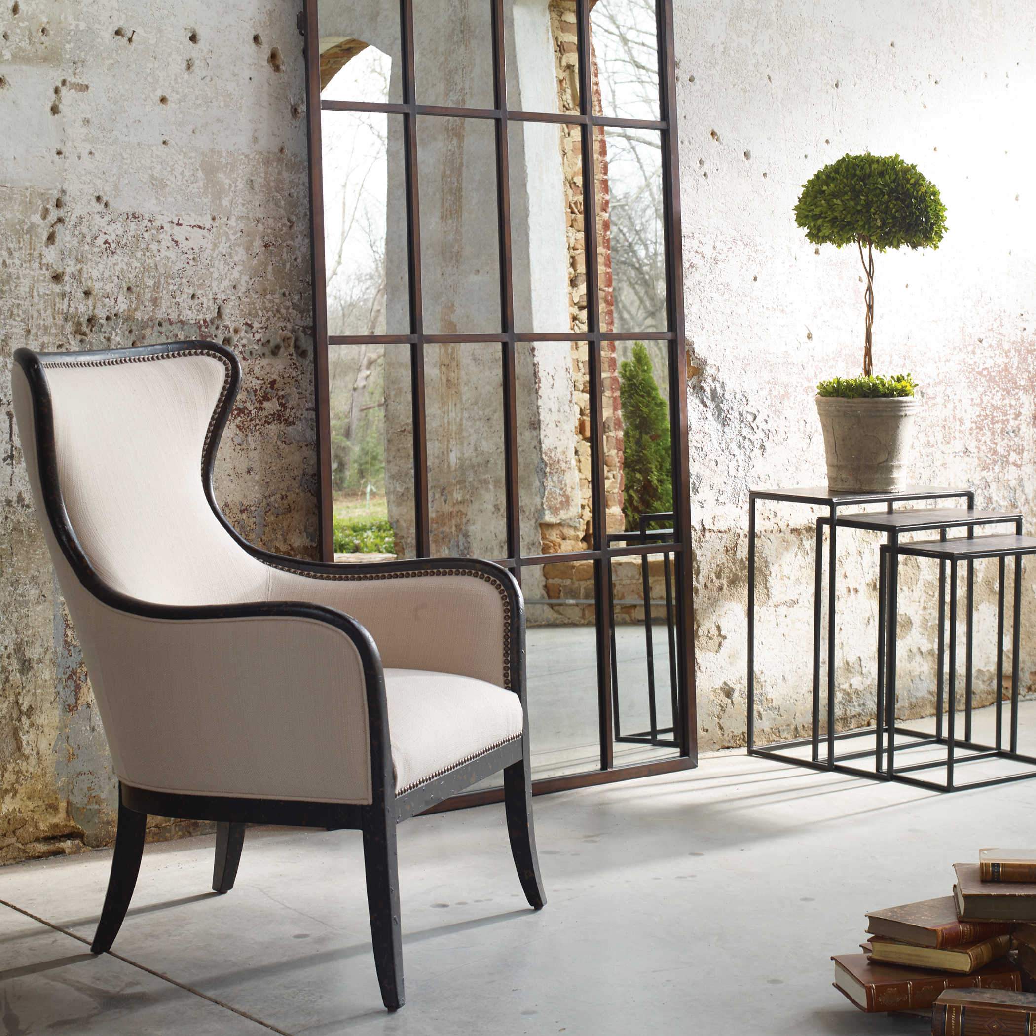 Uttermost Sandy Wing Chair - Image 2