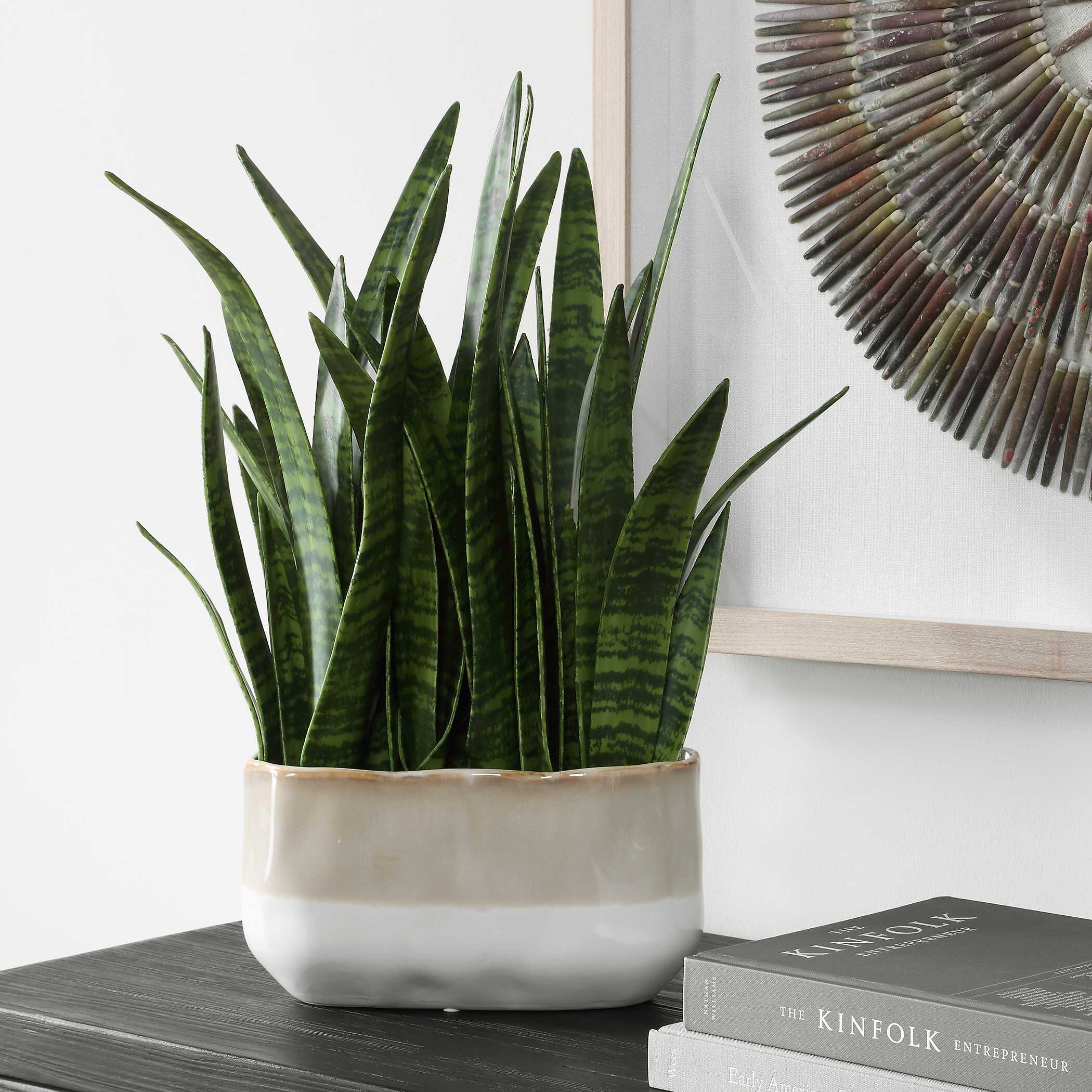 Uttermost Sansera Snake Accent Plant - Image 2