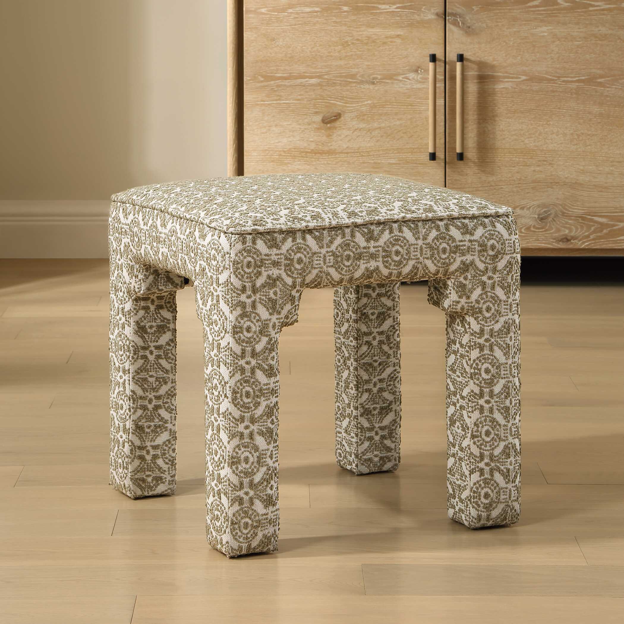 Uttermost Satoria Upholstered Small Bench - Image 2