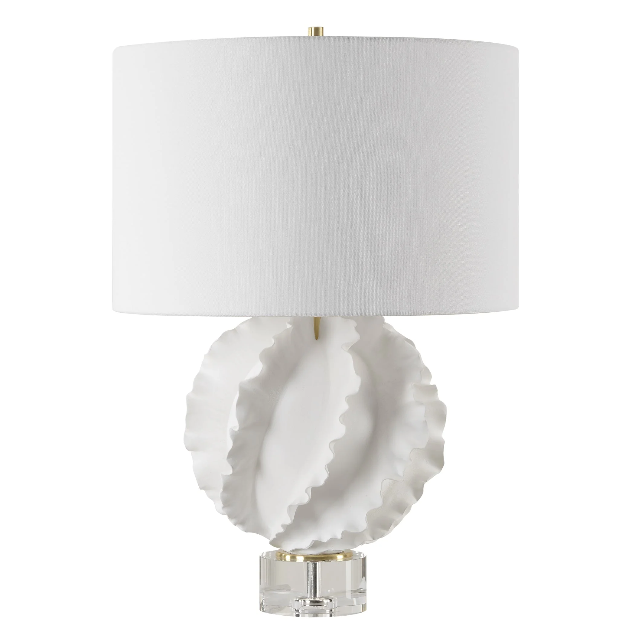 Uttermost Saylor White Table Lamp - Image 4