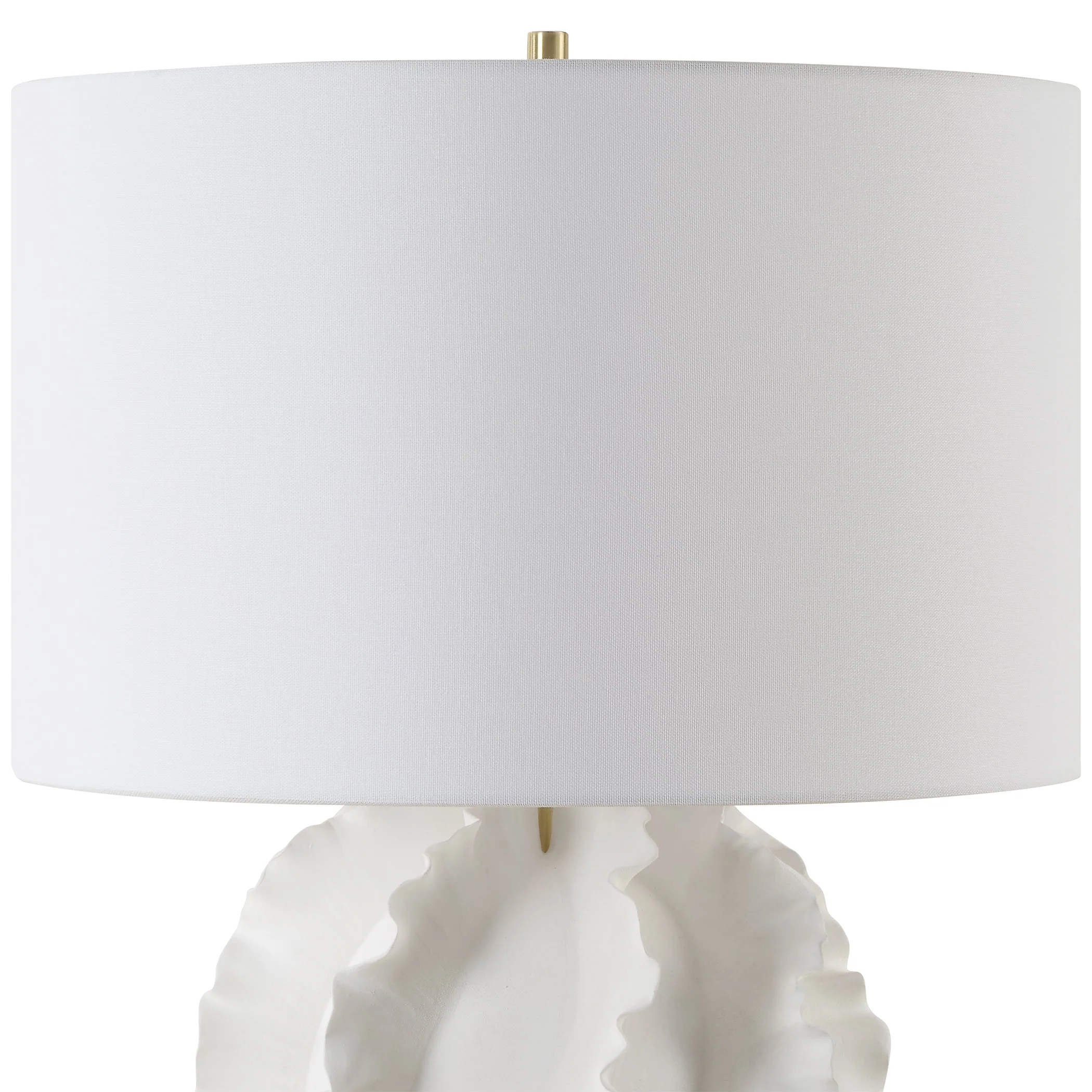 Uttermost Saylor White Table Lamp - Image 5