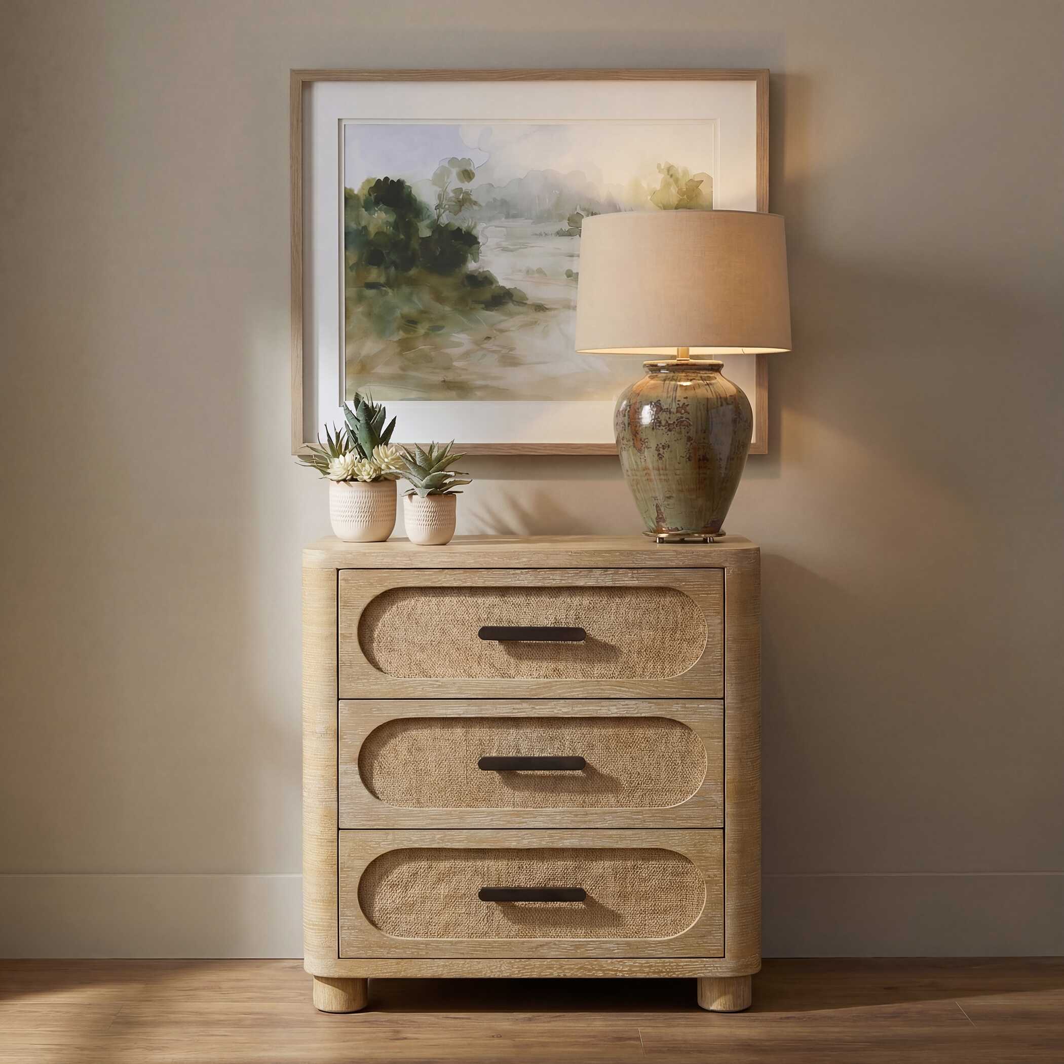 Uttermost Scottie Natural Oak 3 Drawer Chest - Image 2