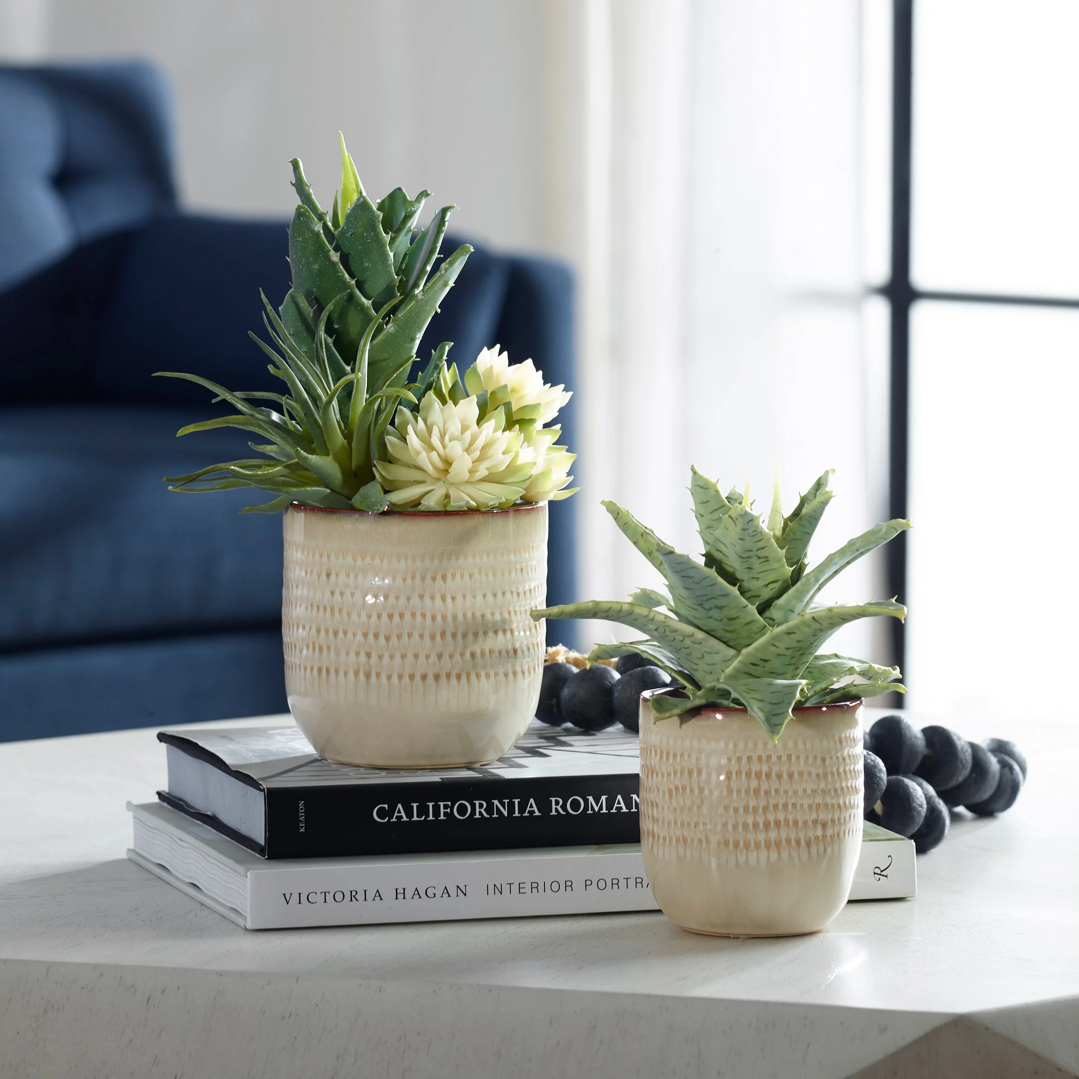 Uttermost Seaside Succulents, Set/2 - Image 2