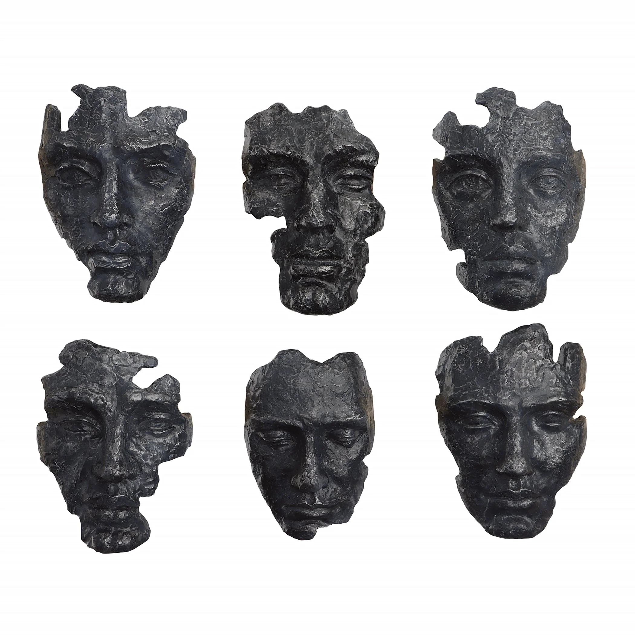 Uttermost Self-Portrait Metallic Wall Decor, Set/6 - Image 6