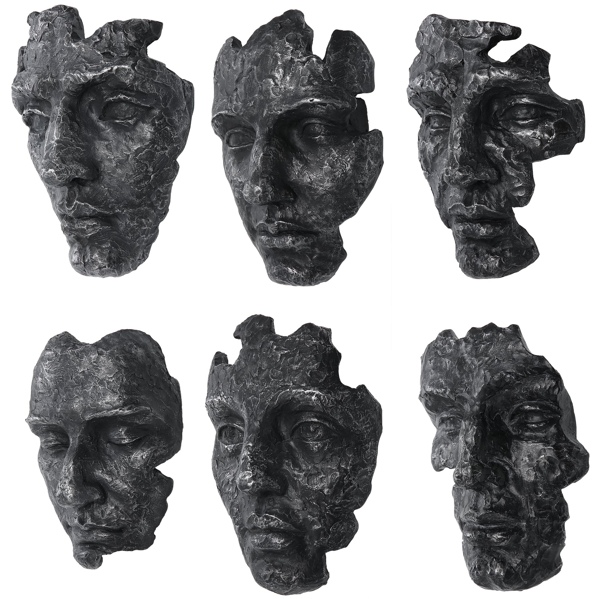 Uttermost Self-Portrait Metallic Wall Decor, Set/6 - Image 7