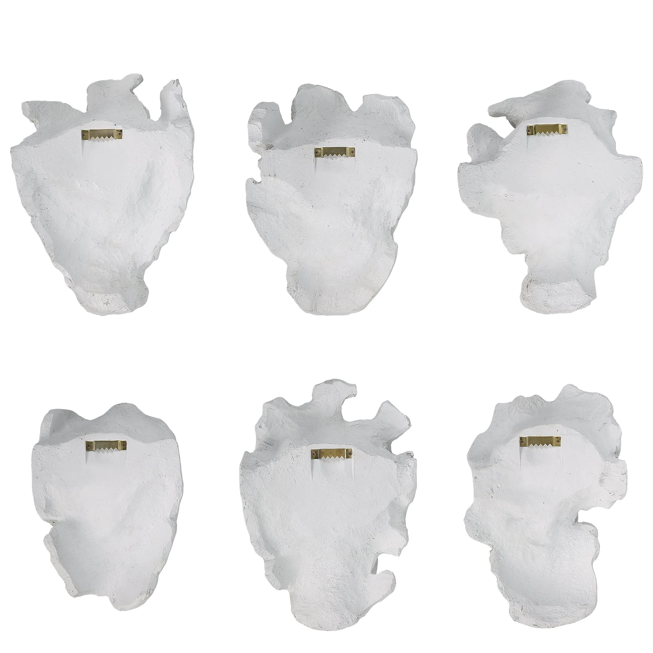 Uttermost Self-Portrait White Mask Wall Decor, Set/6 - CLOSEOUT - Image 6