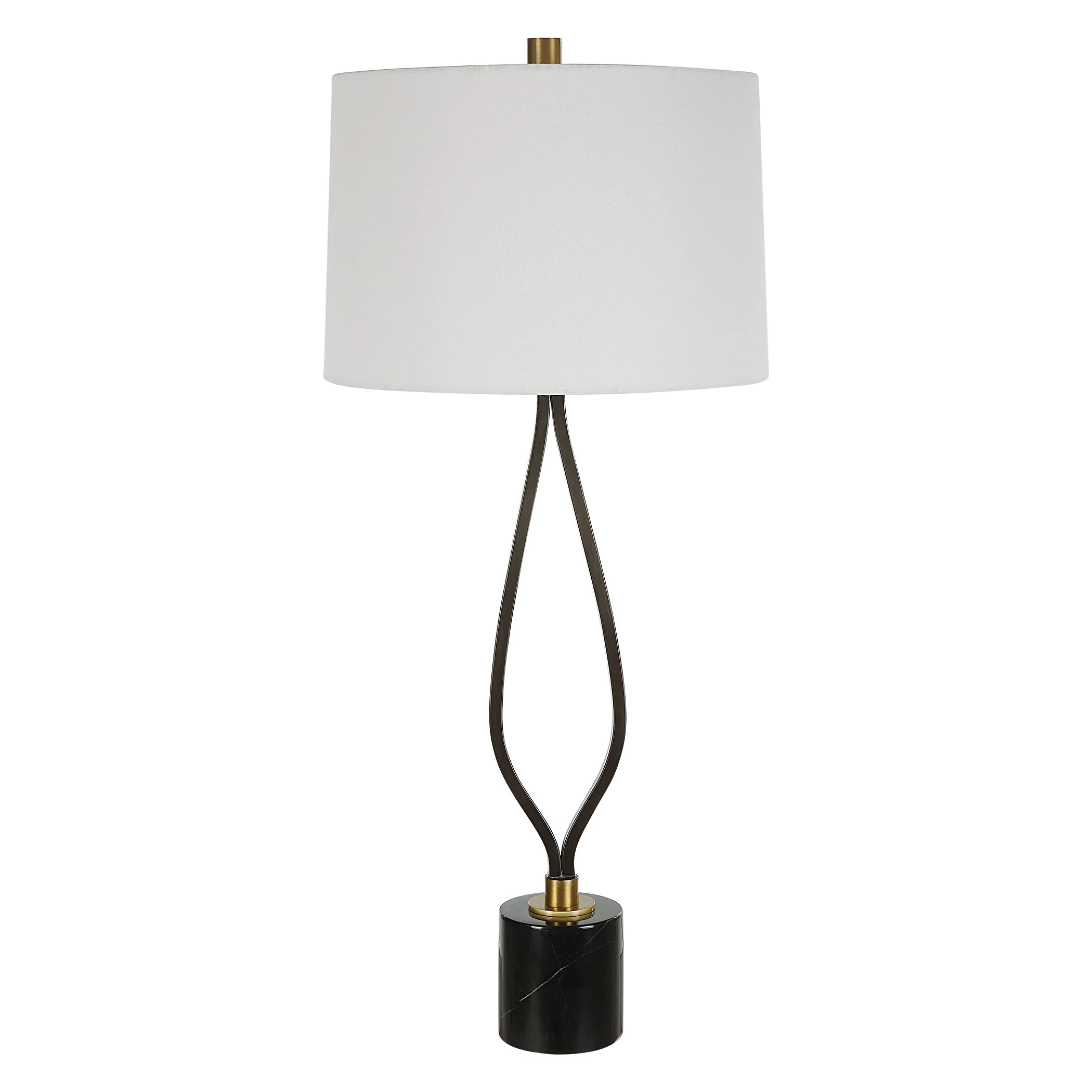 Uttermost Separate Paths Iron Table Lamp - Image 4