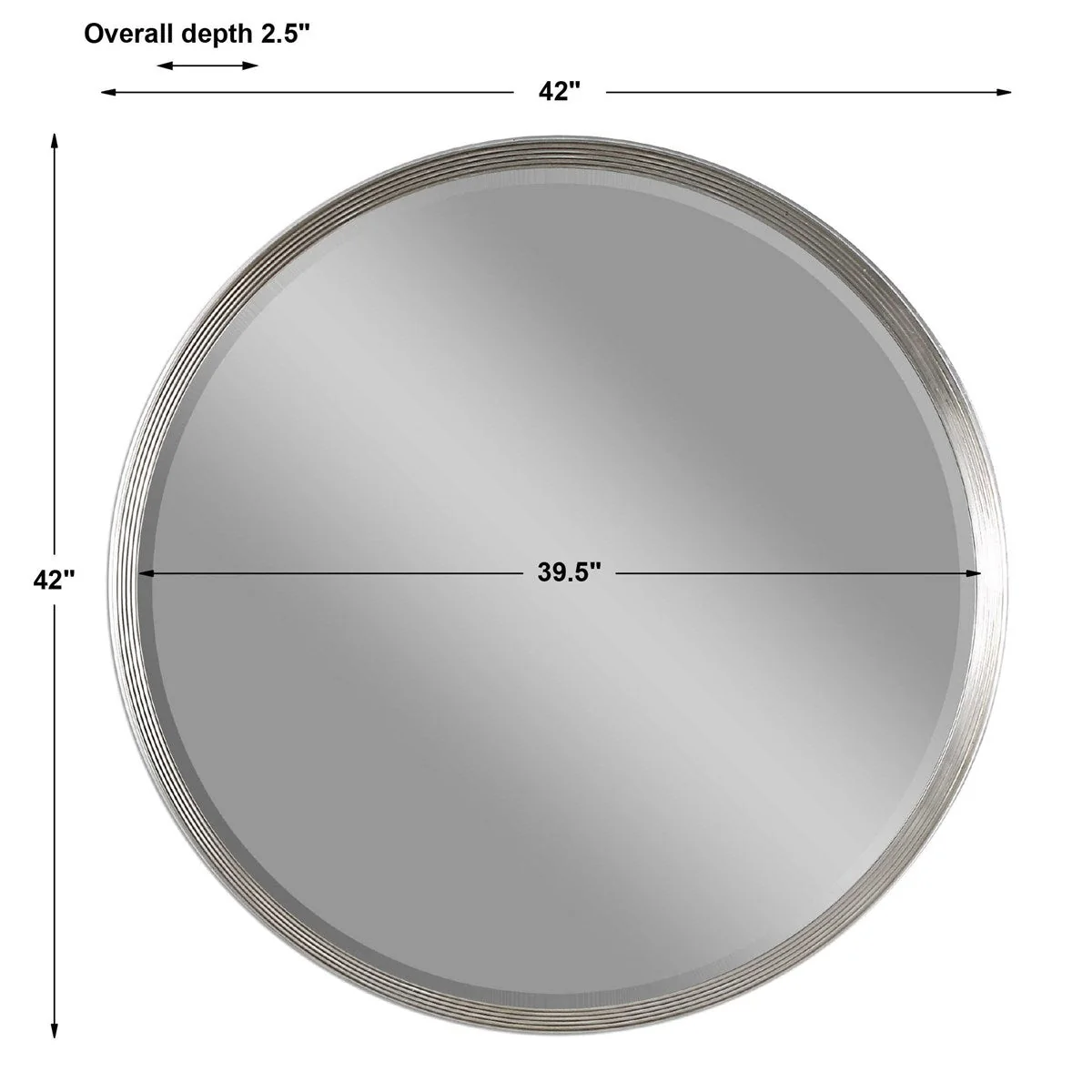 Uttermost Serenza Round Mirror - Image 4