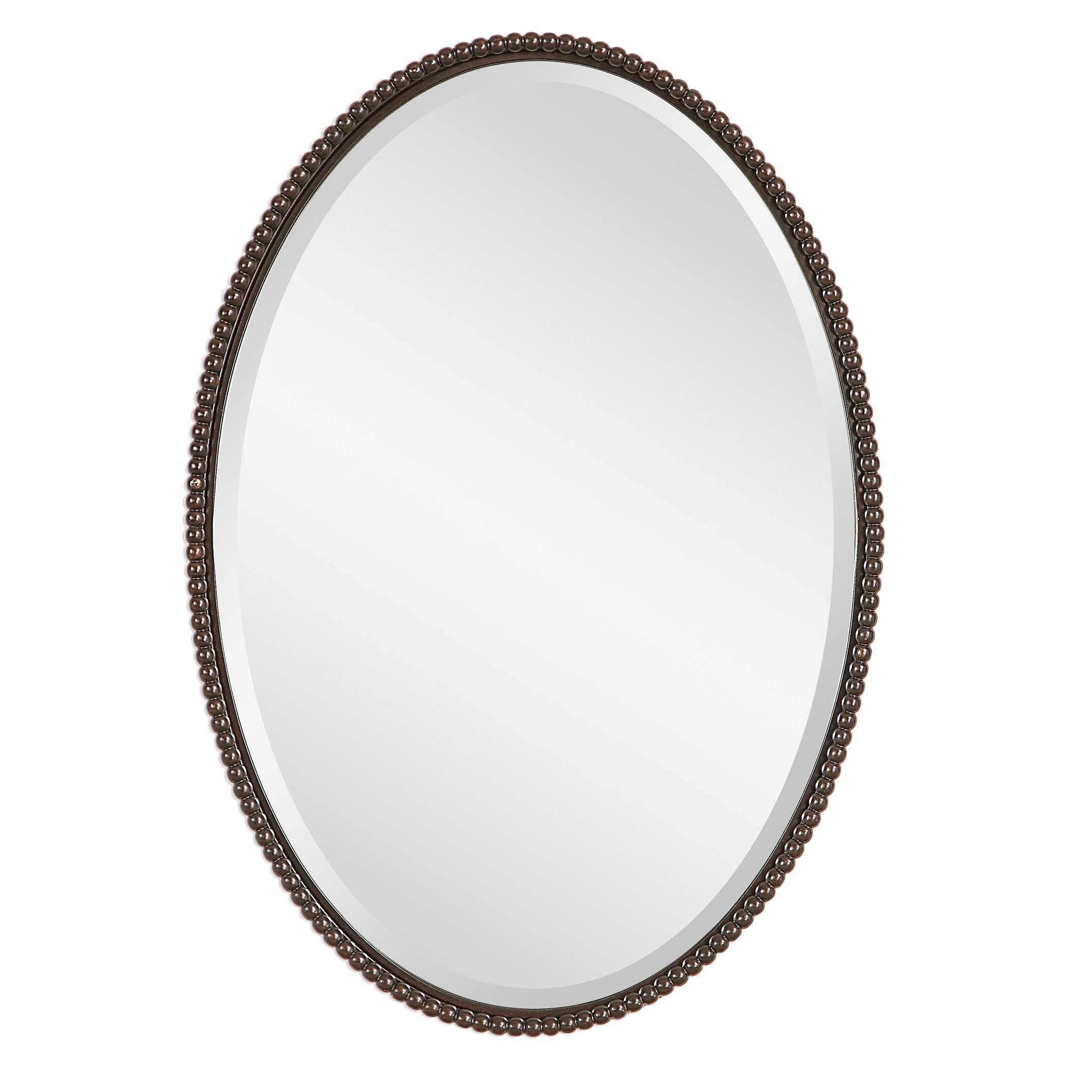 Uttermost Sherise Bronze Oval Mirror - Image 2