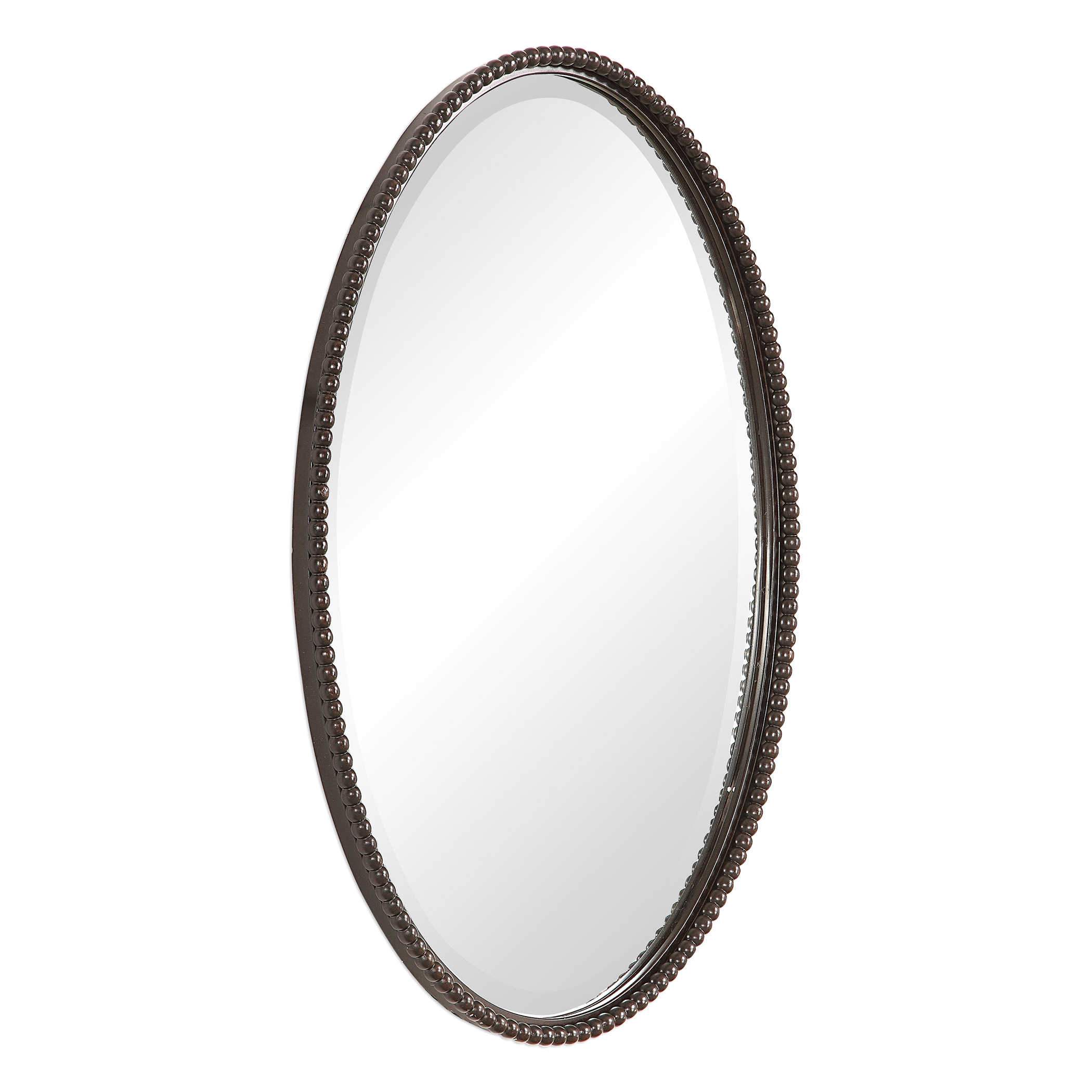 Uttermost Sherise Bronze Oval Mirror - Image 4