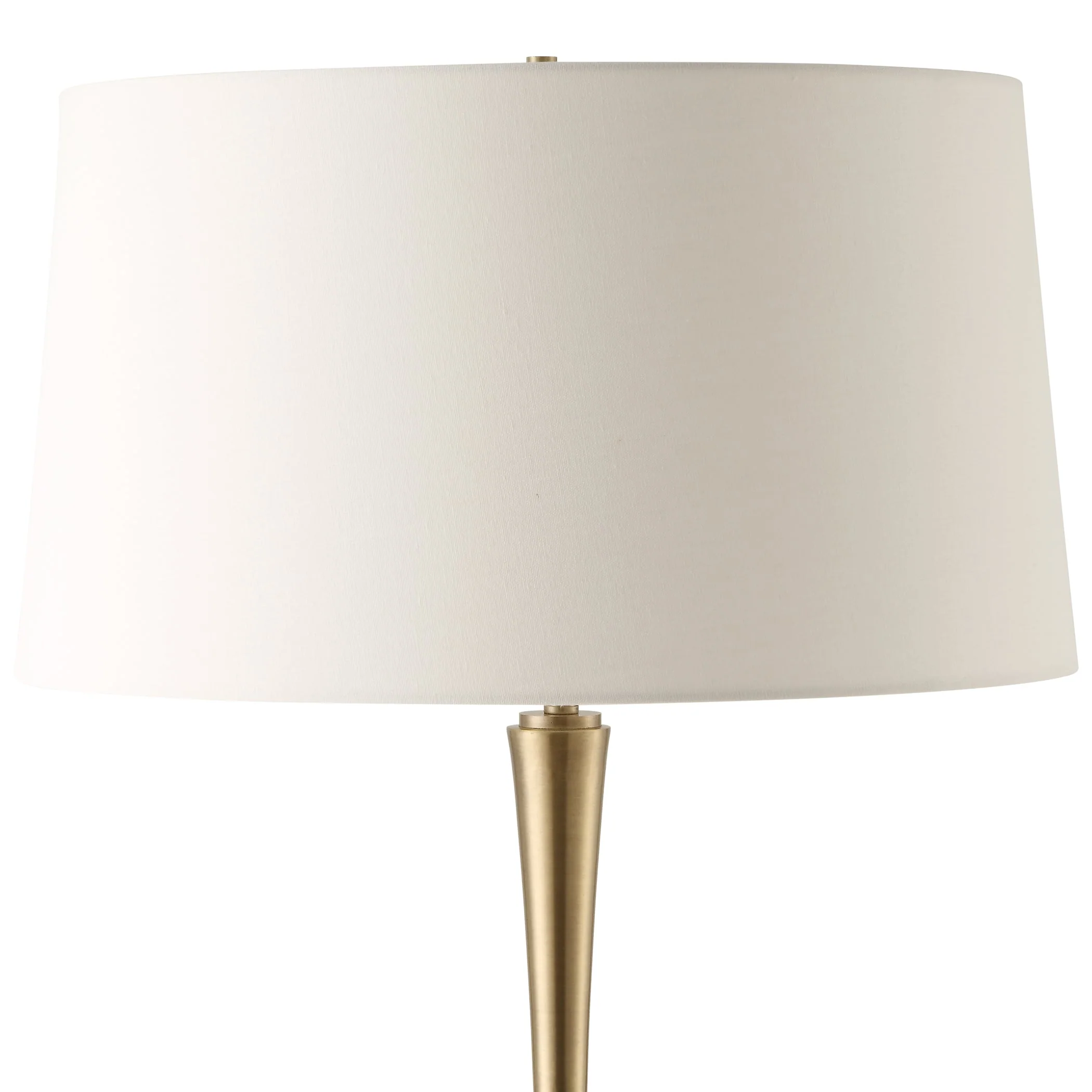 Uttermost Shino Antique Brass Floor Lamp - Image 5