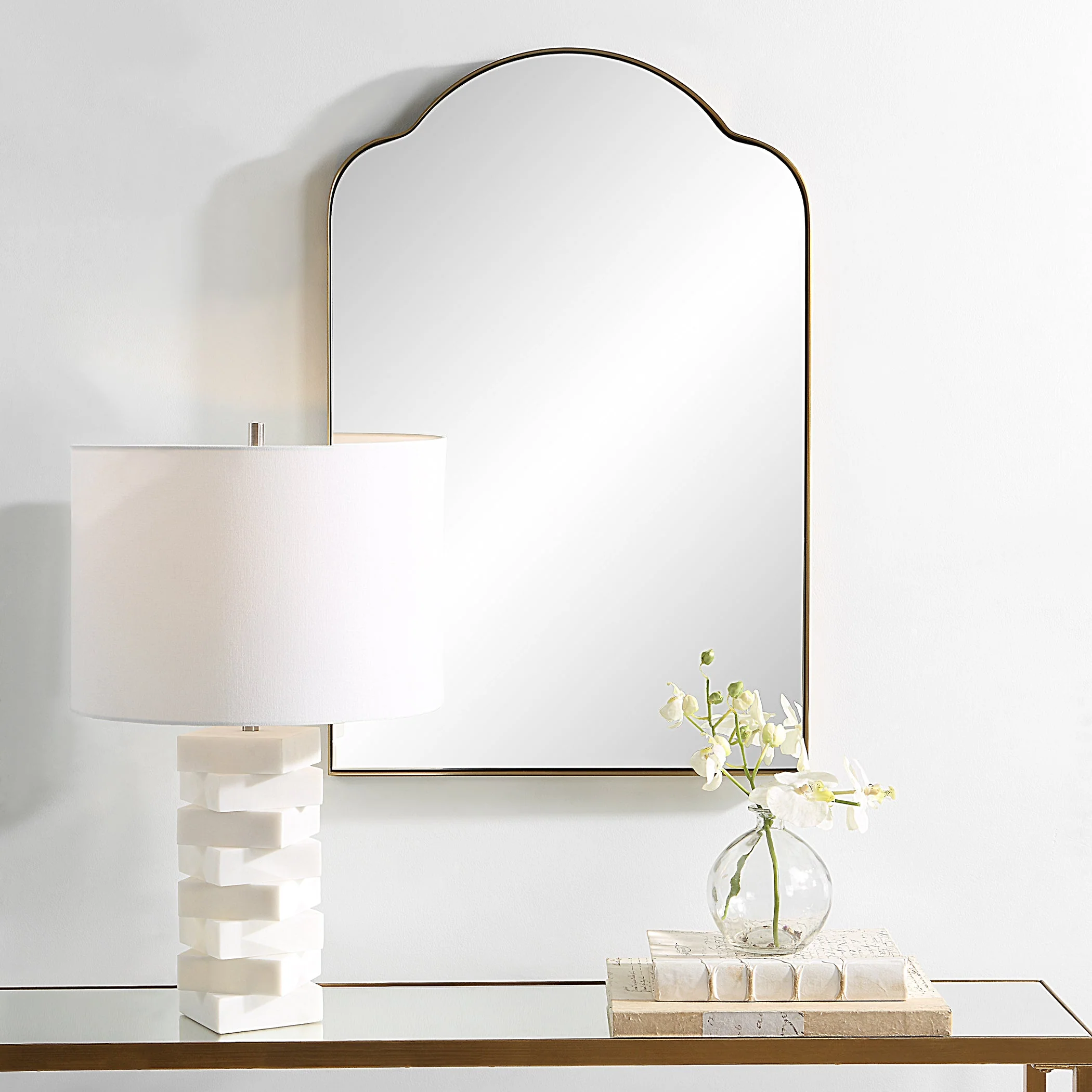 Uttermost Sidney Arch Mirror - Image 2