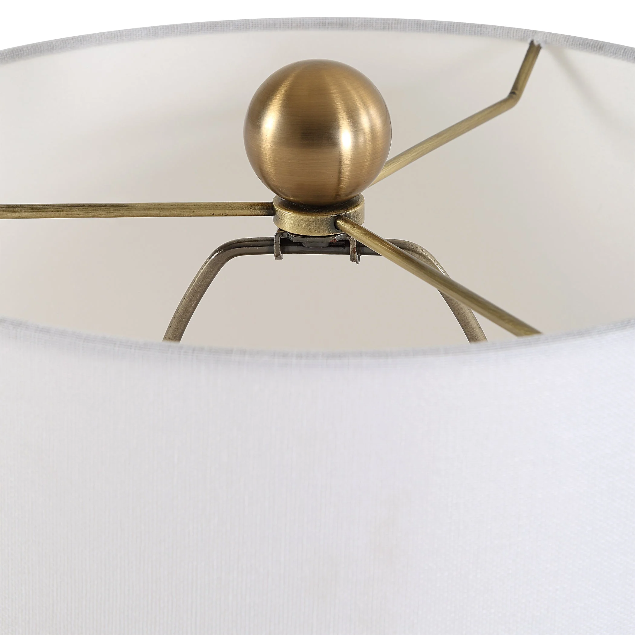 Uttermost Sienna Caramel Glass Buffet Lamp - Image 3