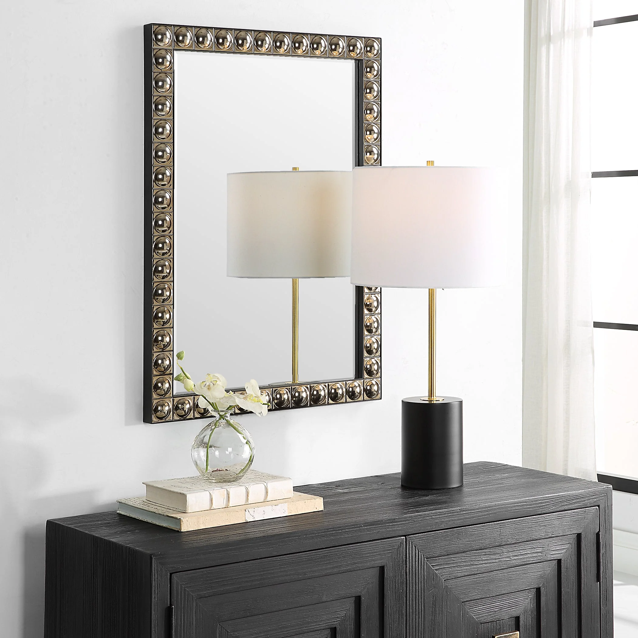 Uttermost Silvio Tiled Vanity Mirror - Image 2