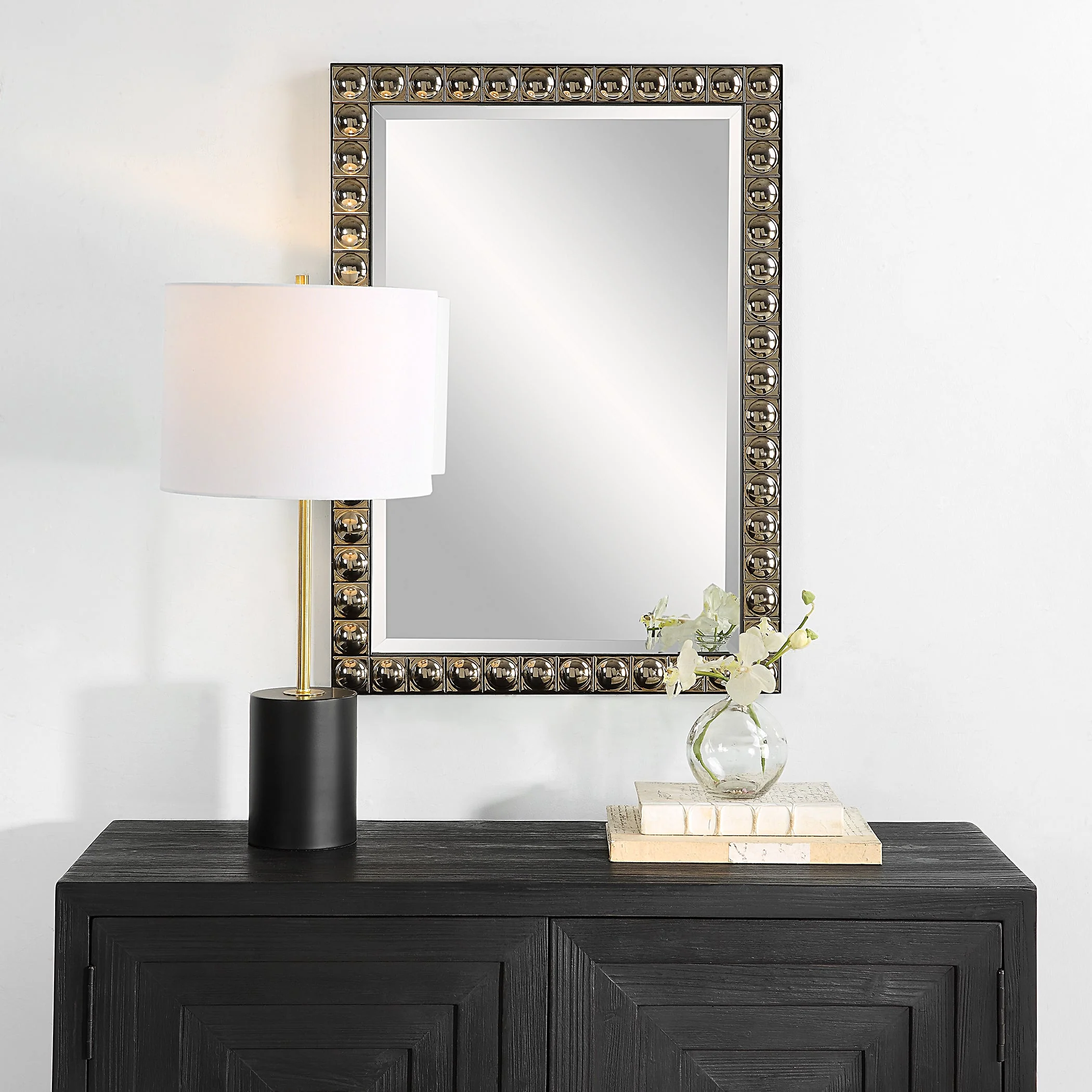 Uttermost Silvio Tiled Vanity Mirror - Image 3