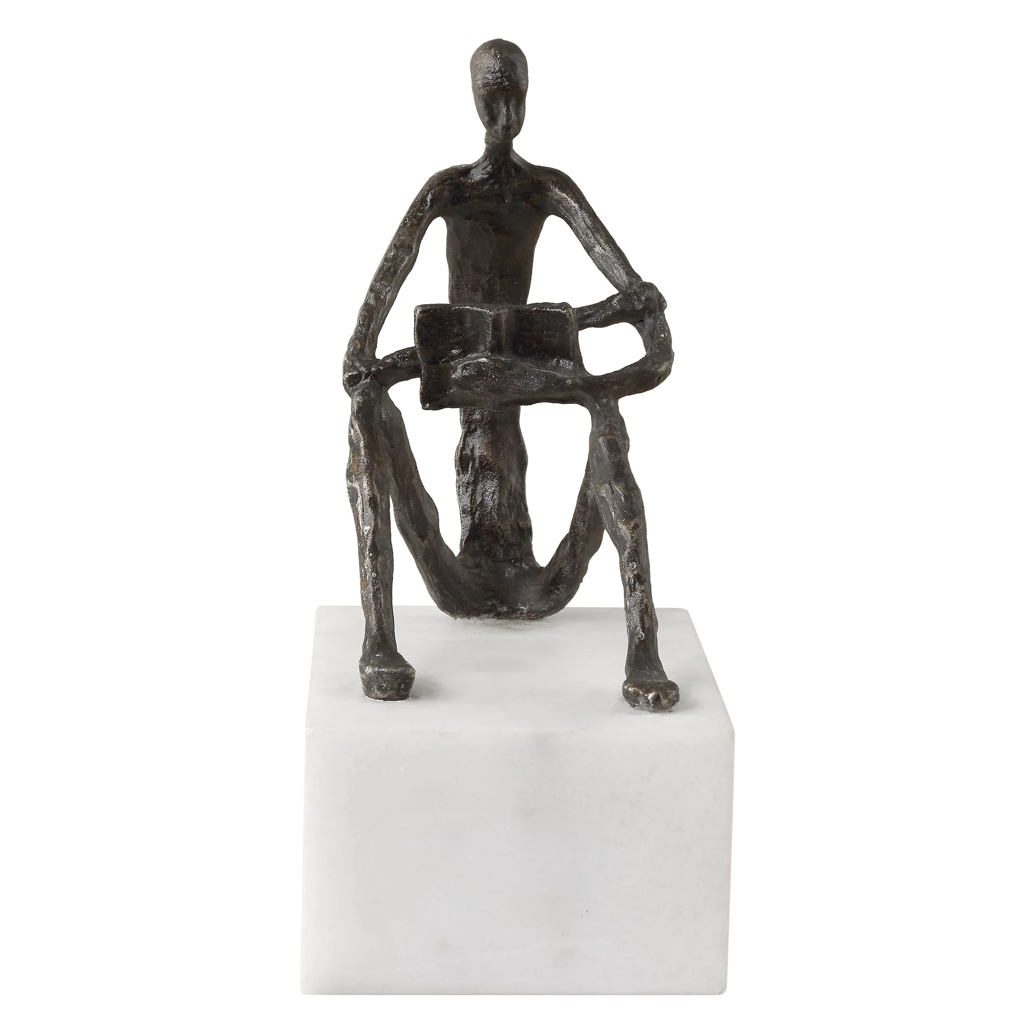 Uttermost Sit Back, Relax And Read, Iron Sculpture - Image 4