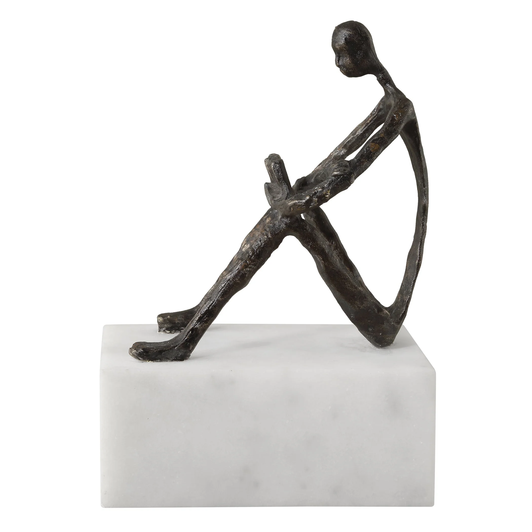 Uttermost Sit Back, Relax And Read, Iron Sculpture - Image 5