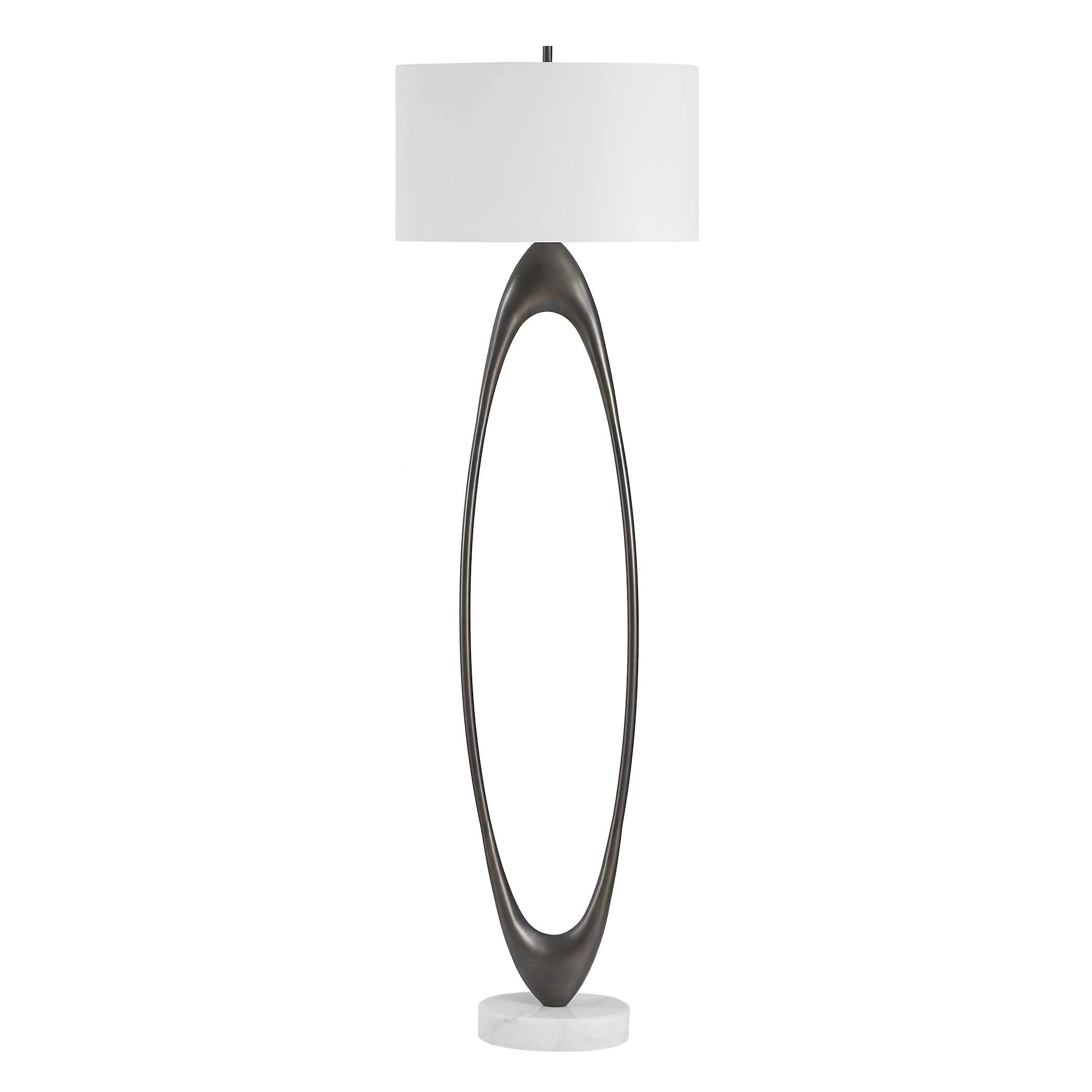 Uttermost Sonic Open Oval Floor Lamp - Image 6