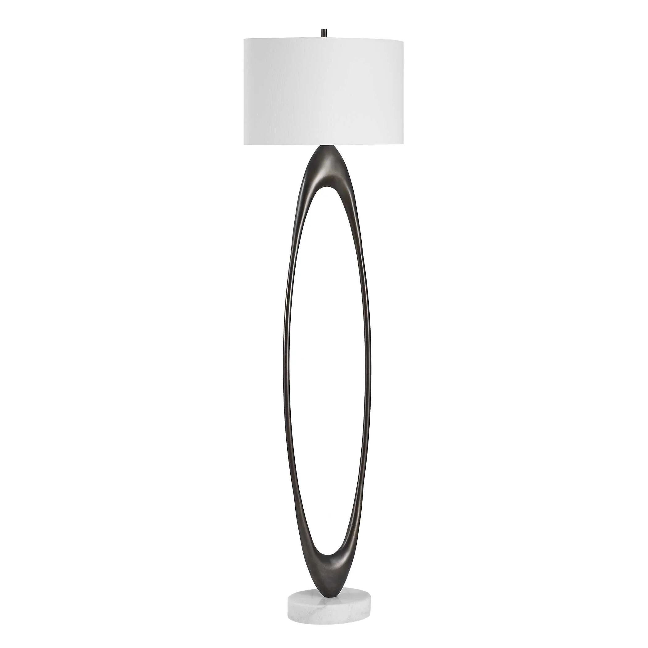 Uttermost Sonic Open Oval Floor Lamp - Image 8
