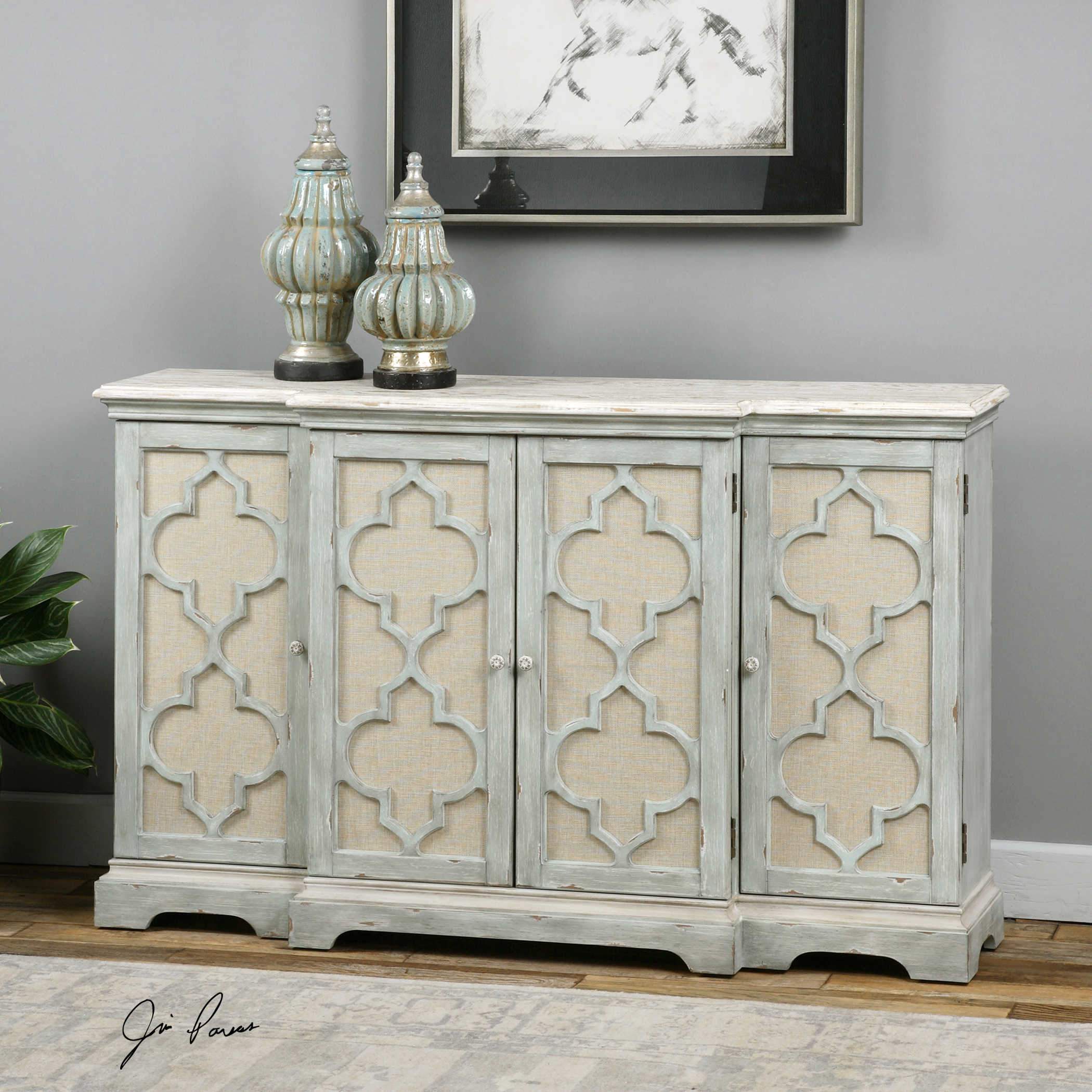 Uttermost Sophie 4 Door Cabinet