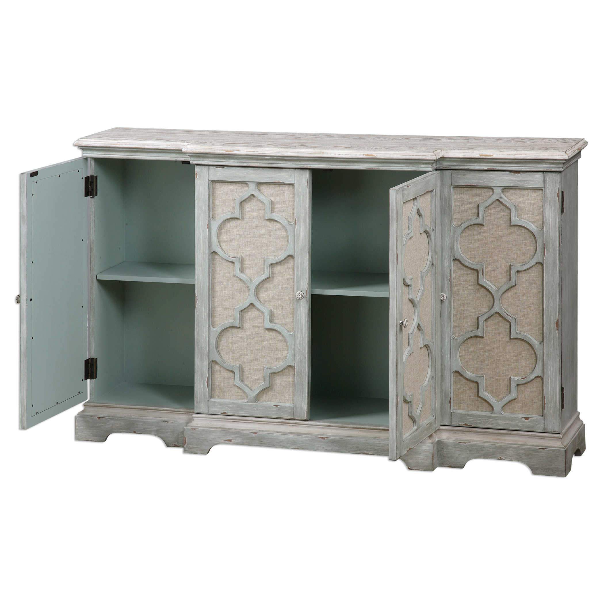 Uttermost Sophie 4 Door Cabinet - Image 5