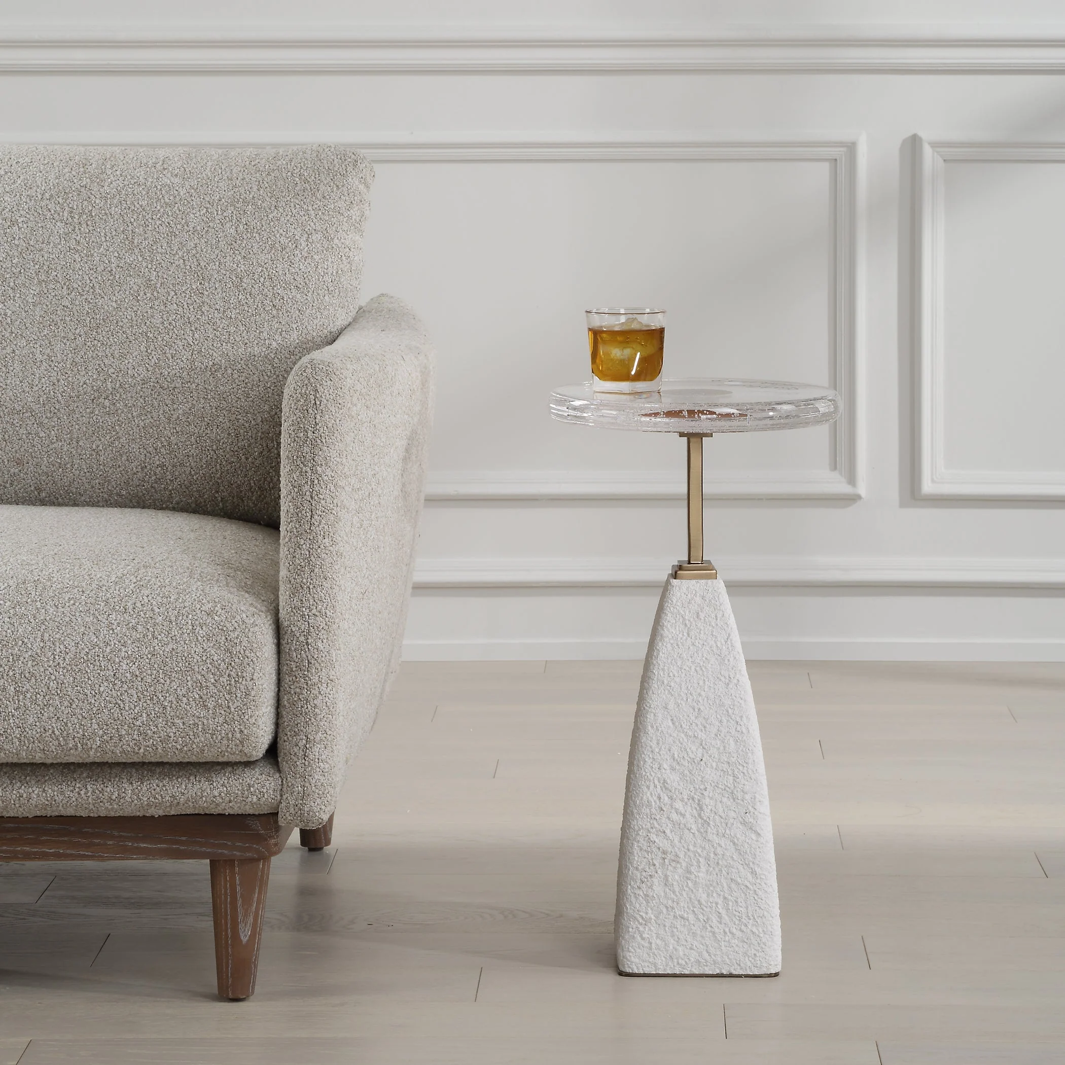 Uttermost Sora Glass Drink Table - Image 4