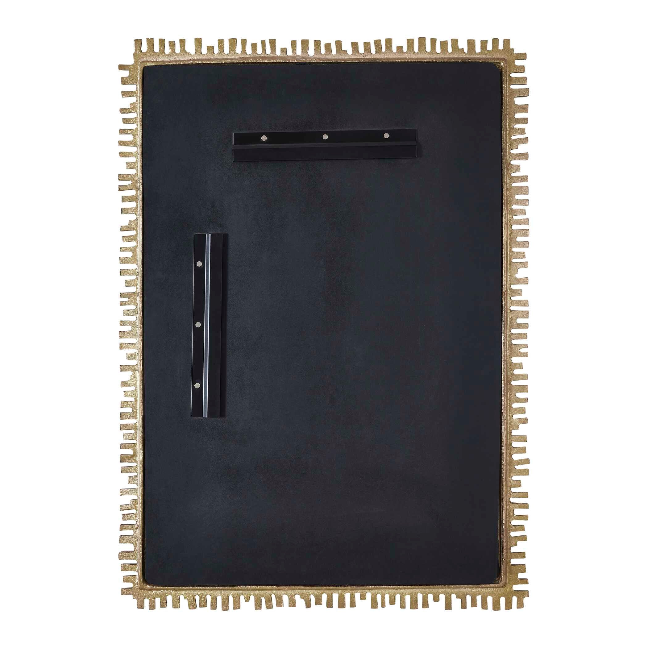 Uttermost Soto Antique Brass Mirror - Image 6