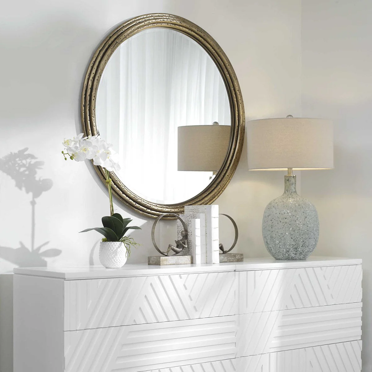 Uttermost Spera Round Mirror - Image 3