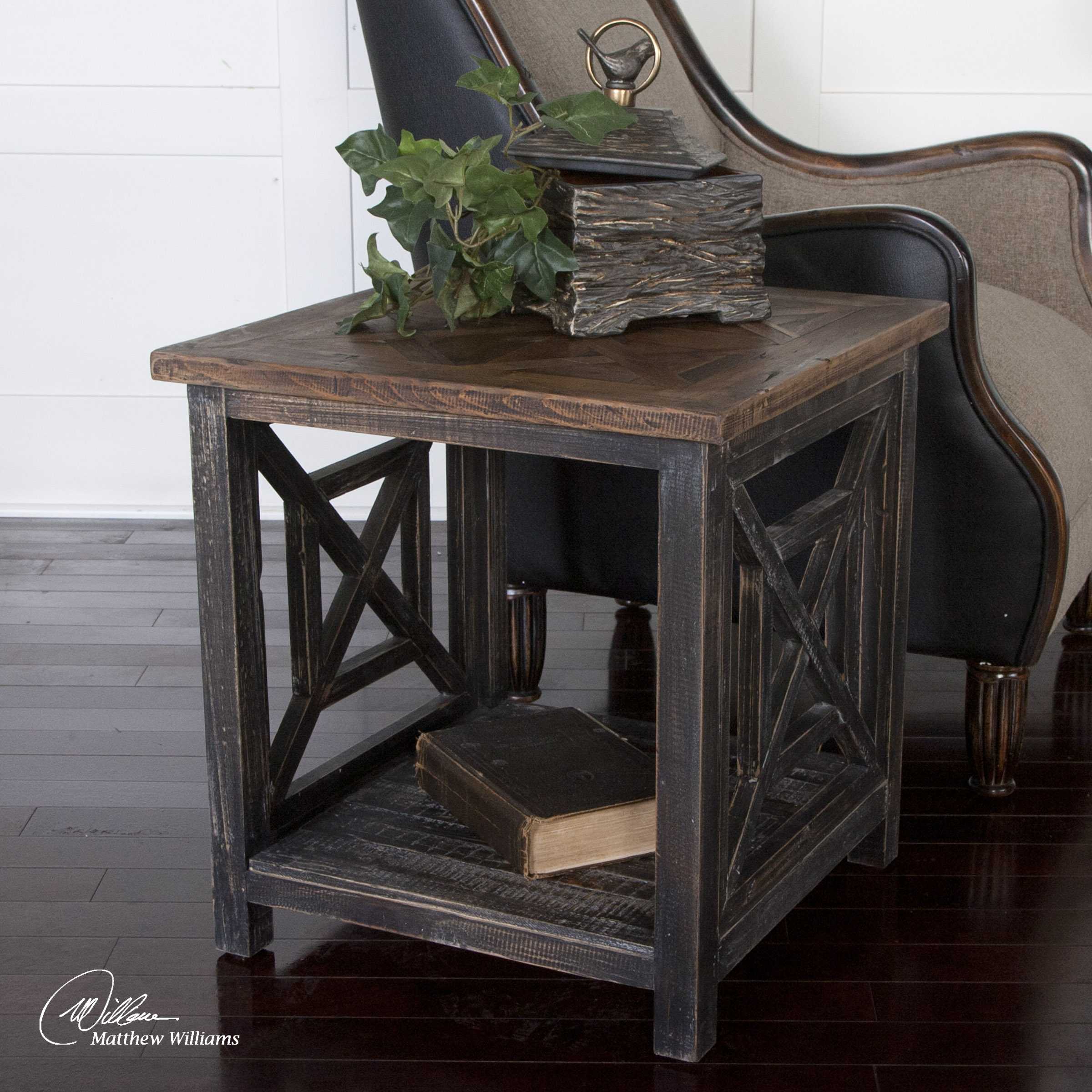 Uttermost Spiro End Table