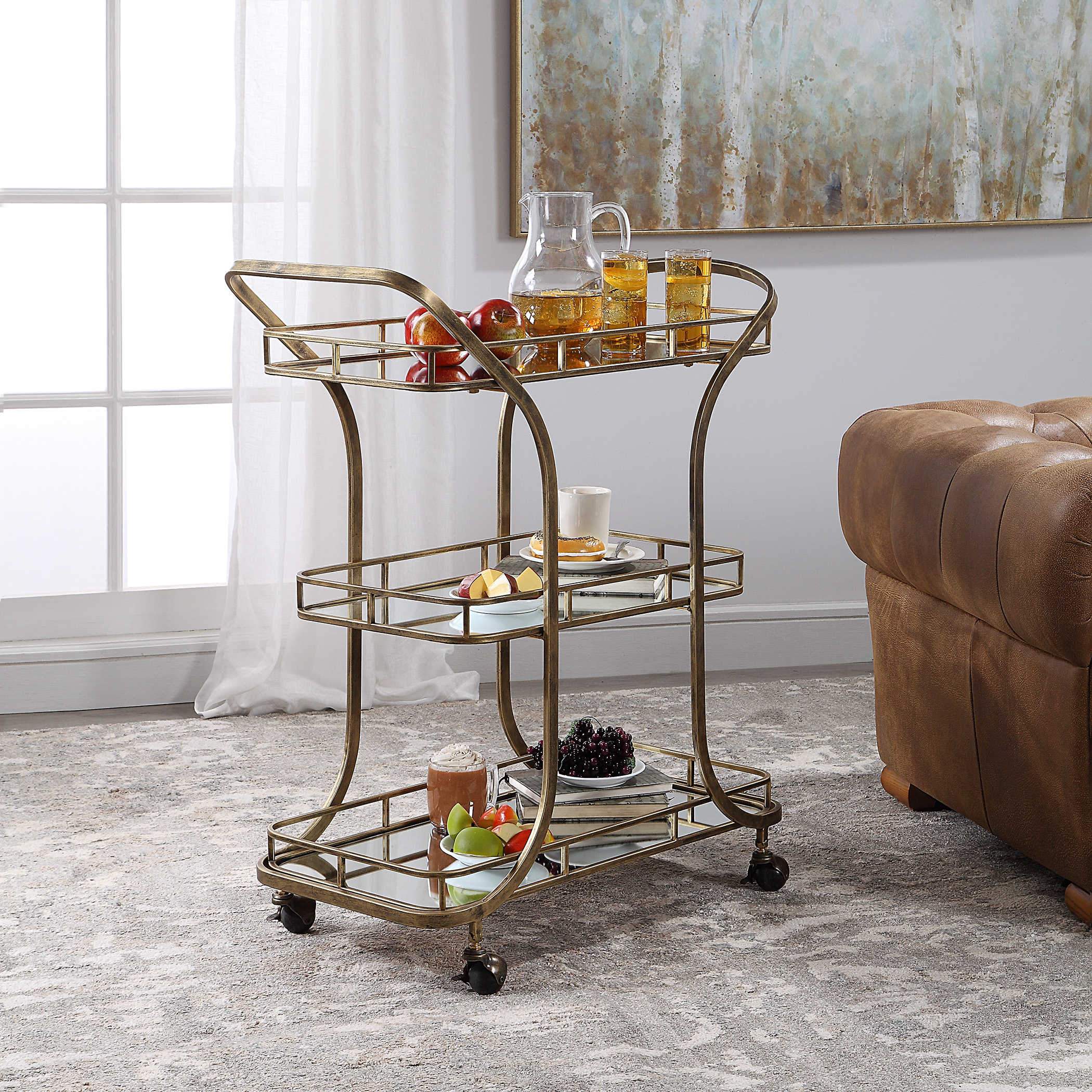 Uttermost Stassi Serving Cart - Image 3