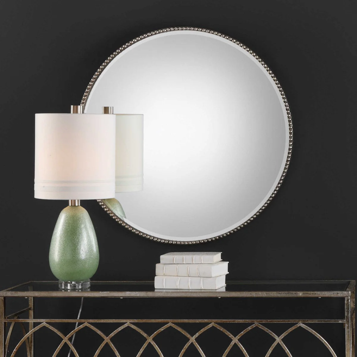 Uttermost Stefania Round Mirror - Image 3