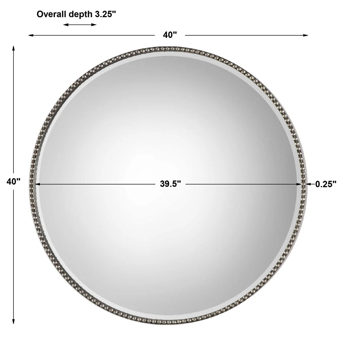 Uttermost Stefania Round Mirror - Image 6
