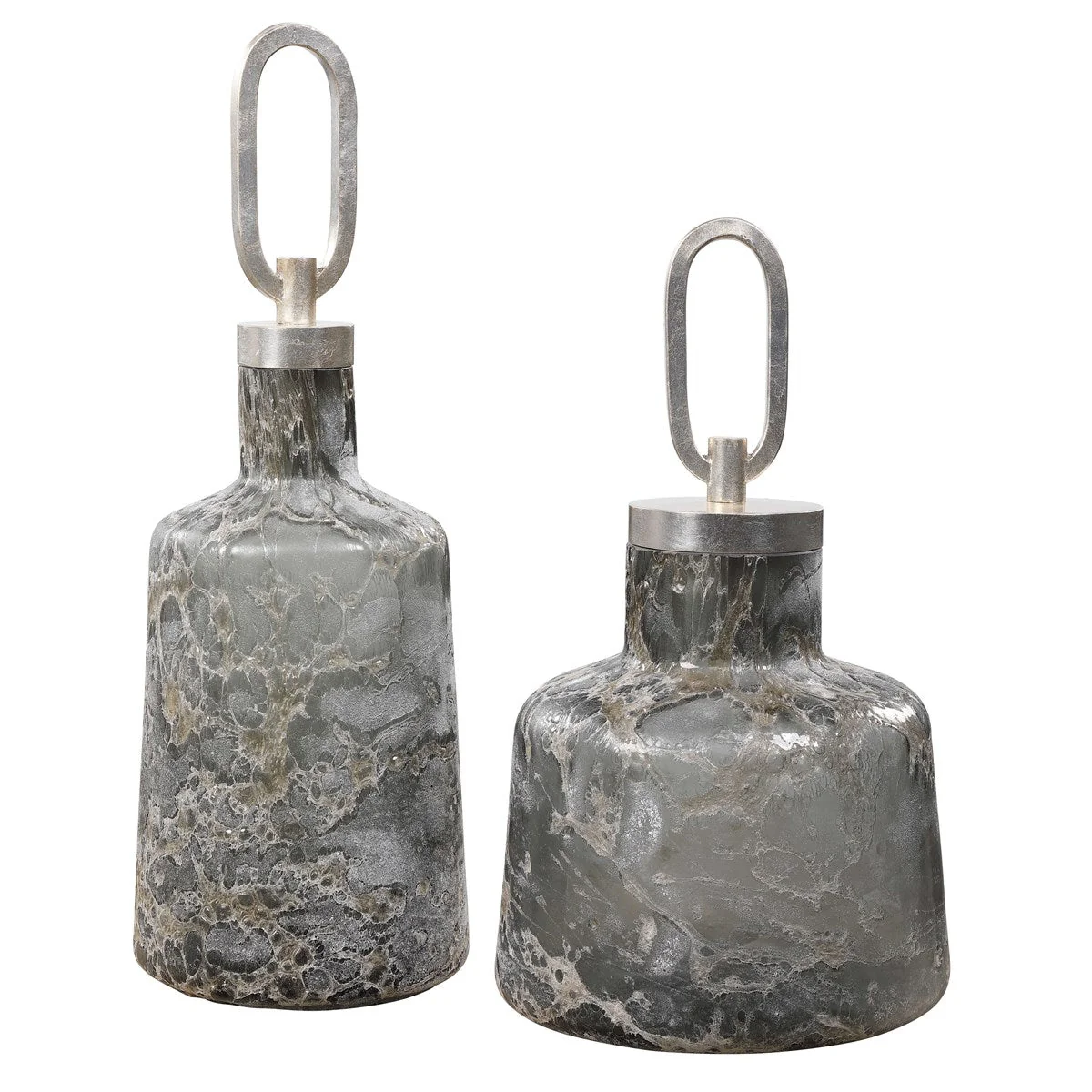Uttermost Storm Bottles, S/2 - Image 2