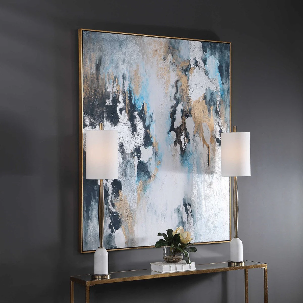 Uttermost Stormy Seas Hand Painted Canvas - Image 4