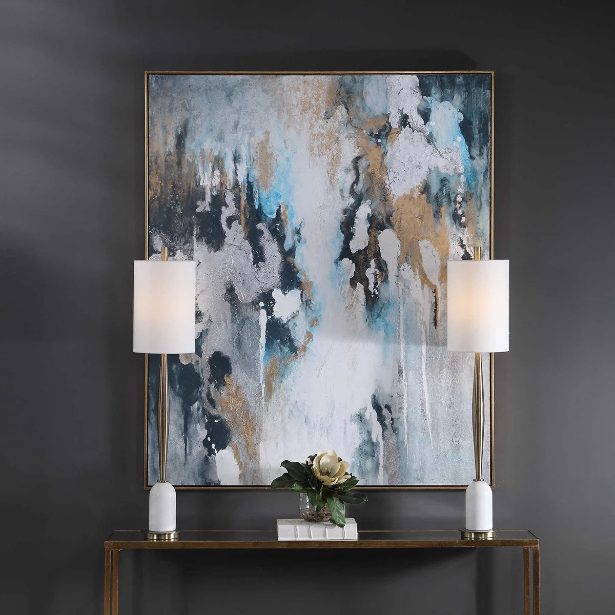 Uttermost Stormy Seas Hand Painted Canvas - Image 6