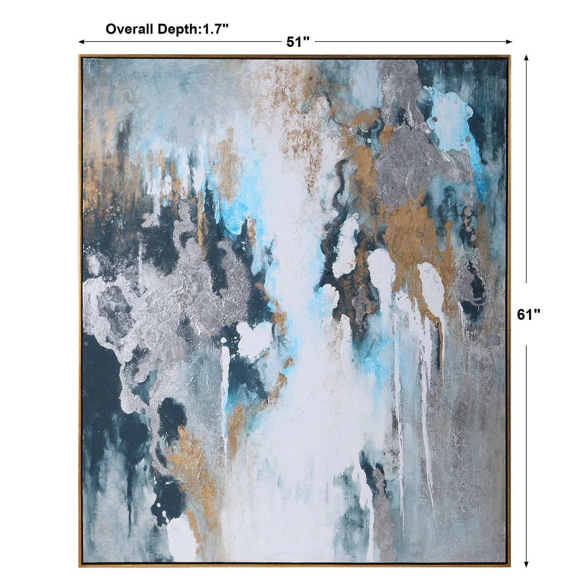 Uttermost Stormy Seas Hand Painted Canvas - Image 9