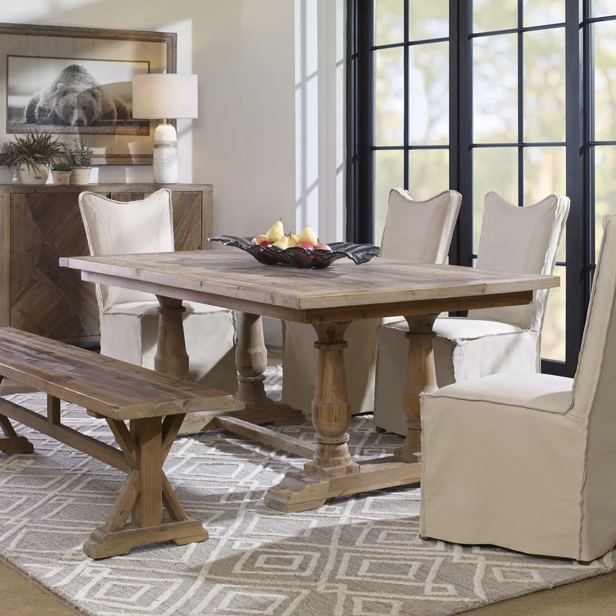 Uttermost Stratford Dining Table - Image 6