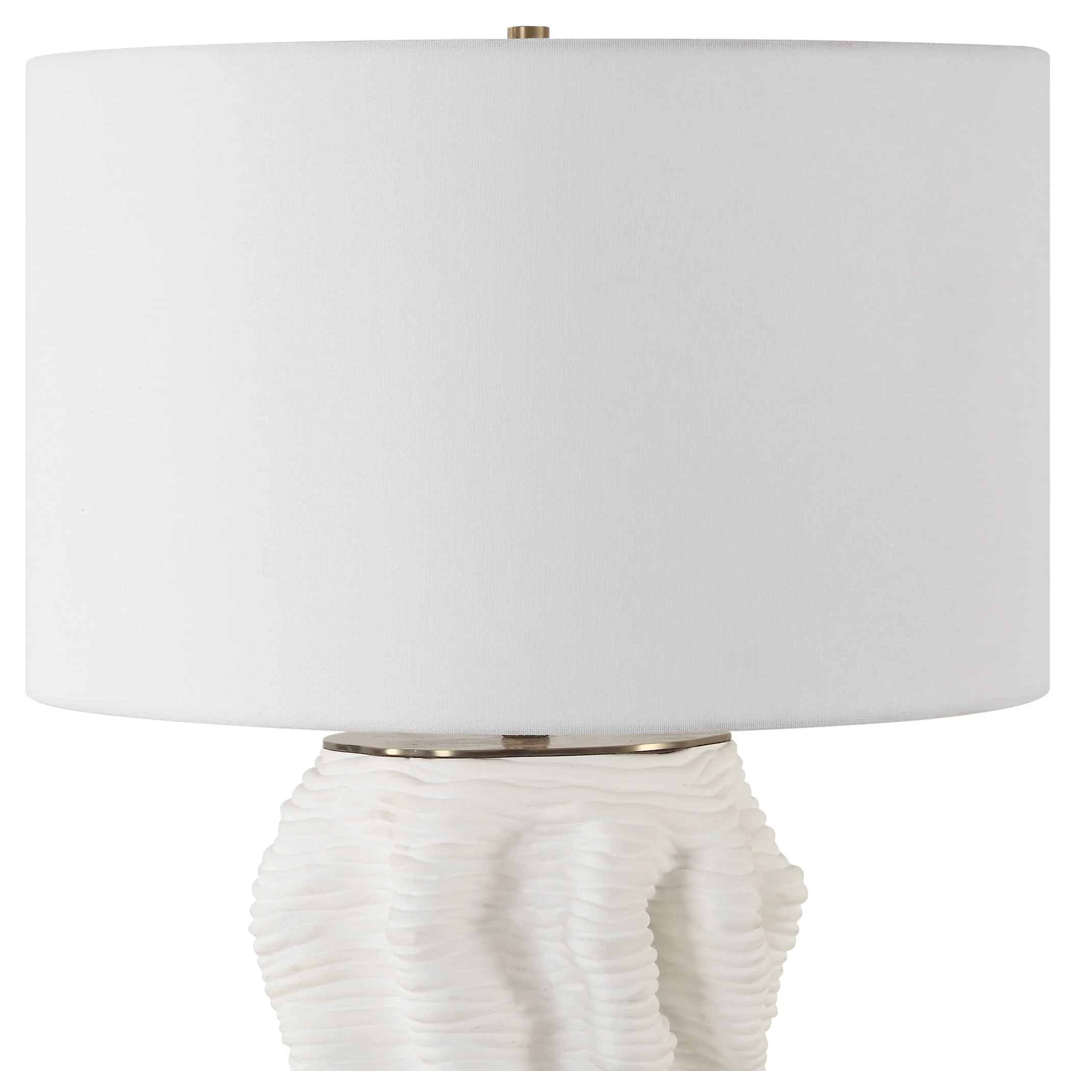 Uttermost Stratified White Table Lamp - Image 6
