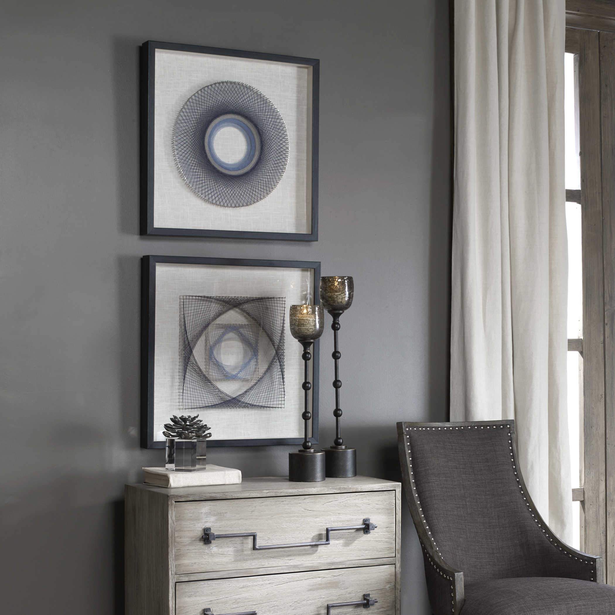 Uttermost String Duet Wall Decor S/2
