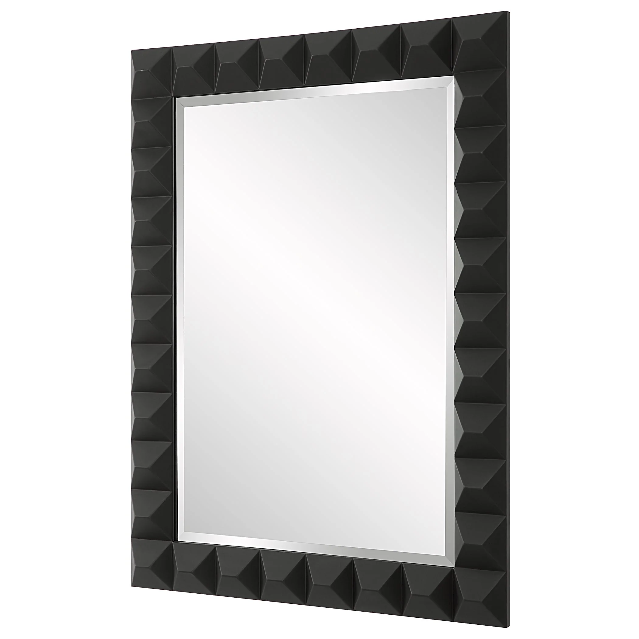 Uttermost Studded Black Mirror - Image 4