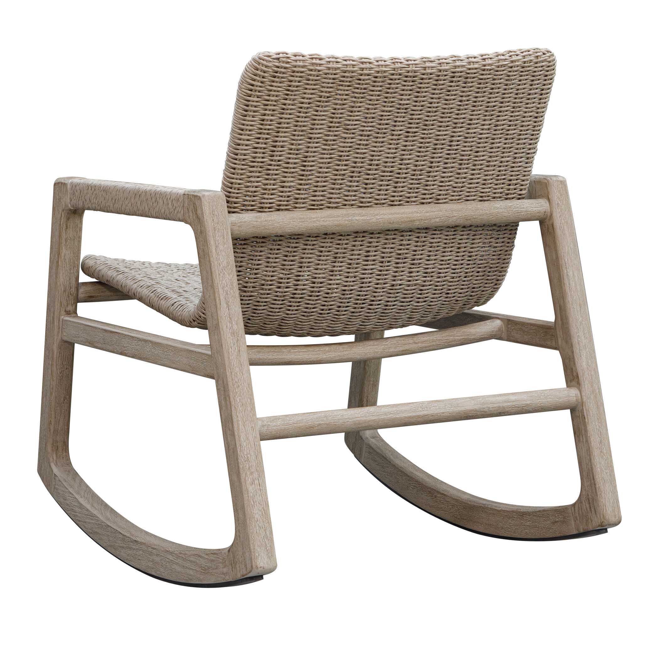 Uttermost Sumba Outdoor Wicker Rocking Chair - Image 10