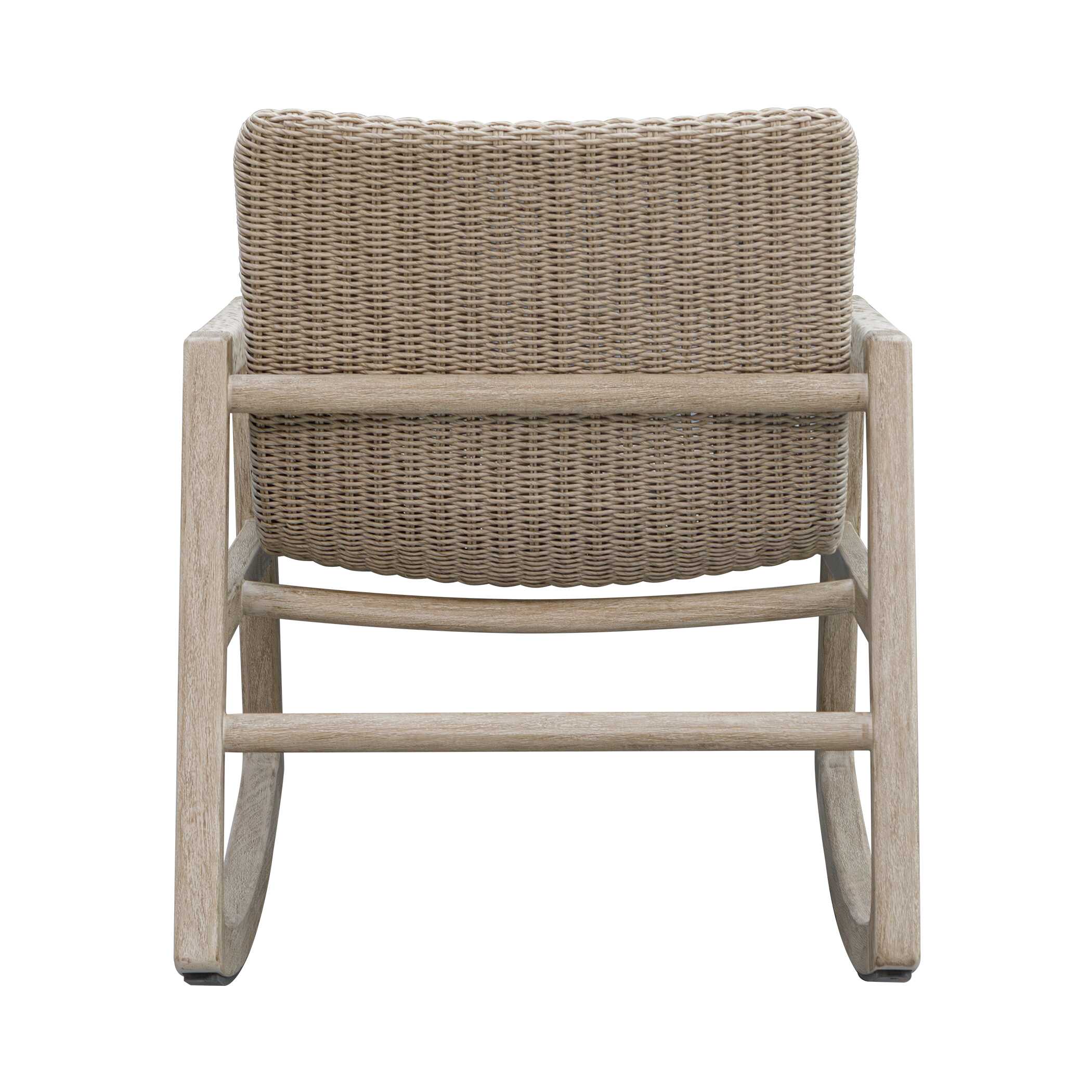 Uttermost Sumba Outdoor Wicker Rocking Chair - Image 11