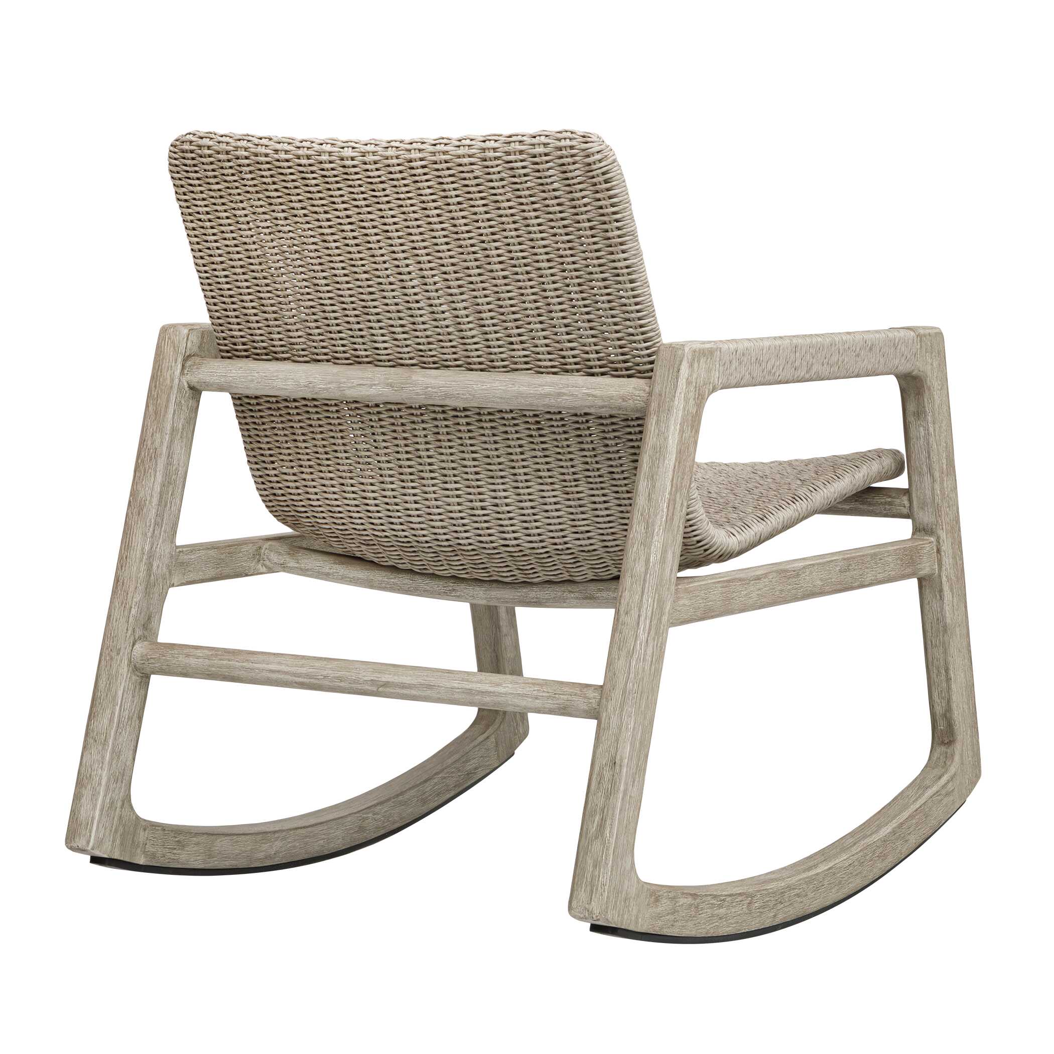 Uttermost Sumba Outdoor Wicker Rocking Chair - Image 12