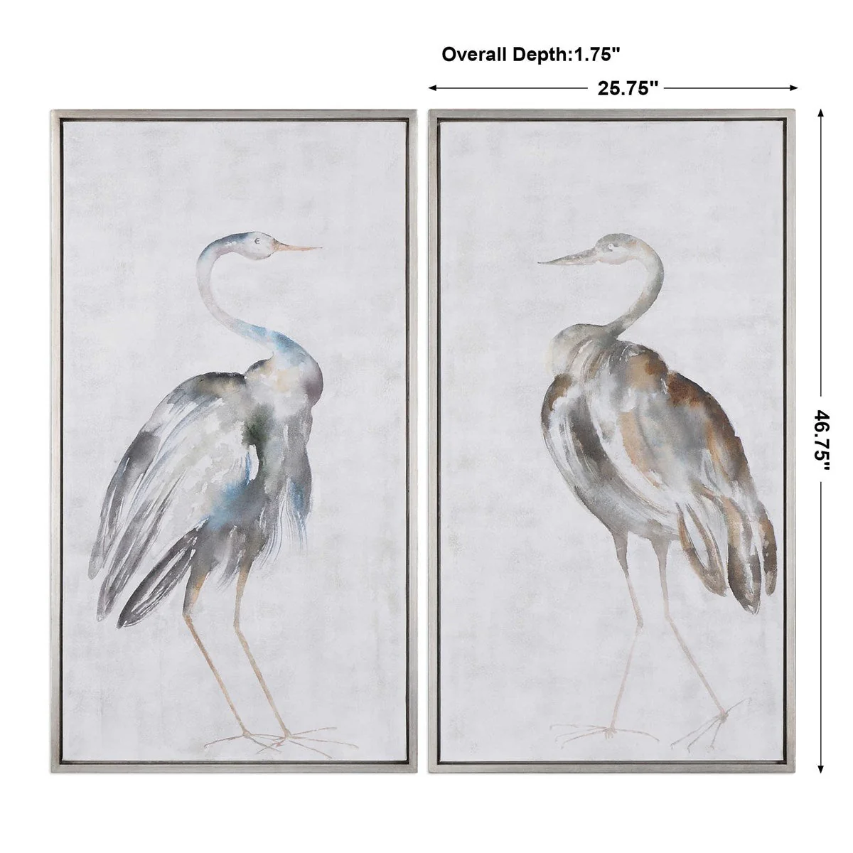 Uttermost Summer Birds Hand Painted Canvases, S/2 - Image 4