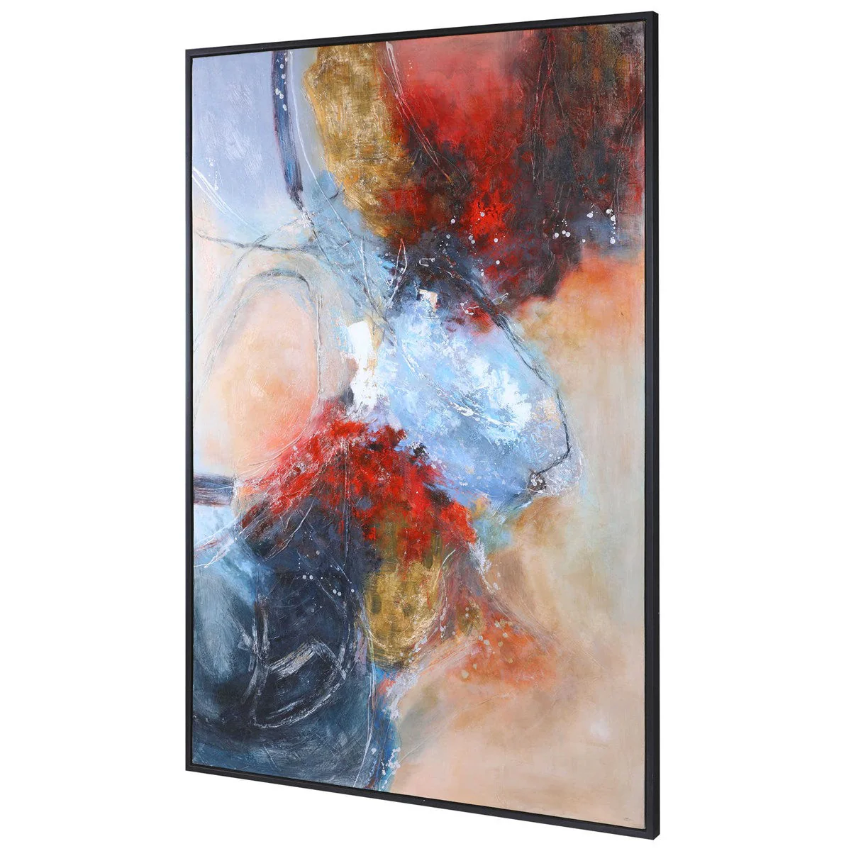 Uttermost Summer Sunset Hand Painted Canvas - Image 4