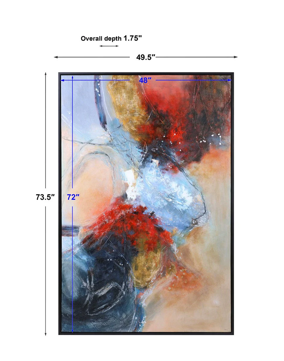 Uttermost Summer Sunset Hand Painted Canvas - Image 7