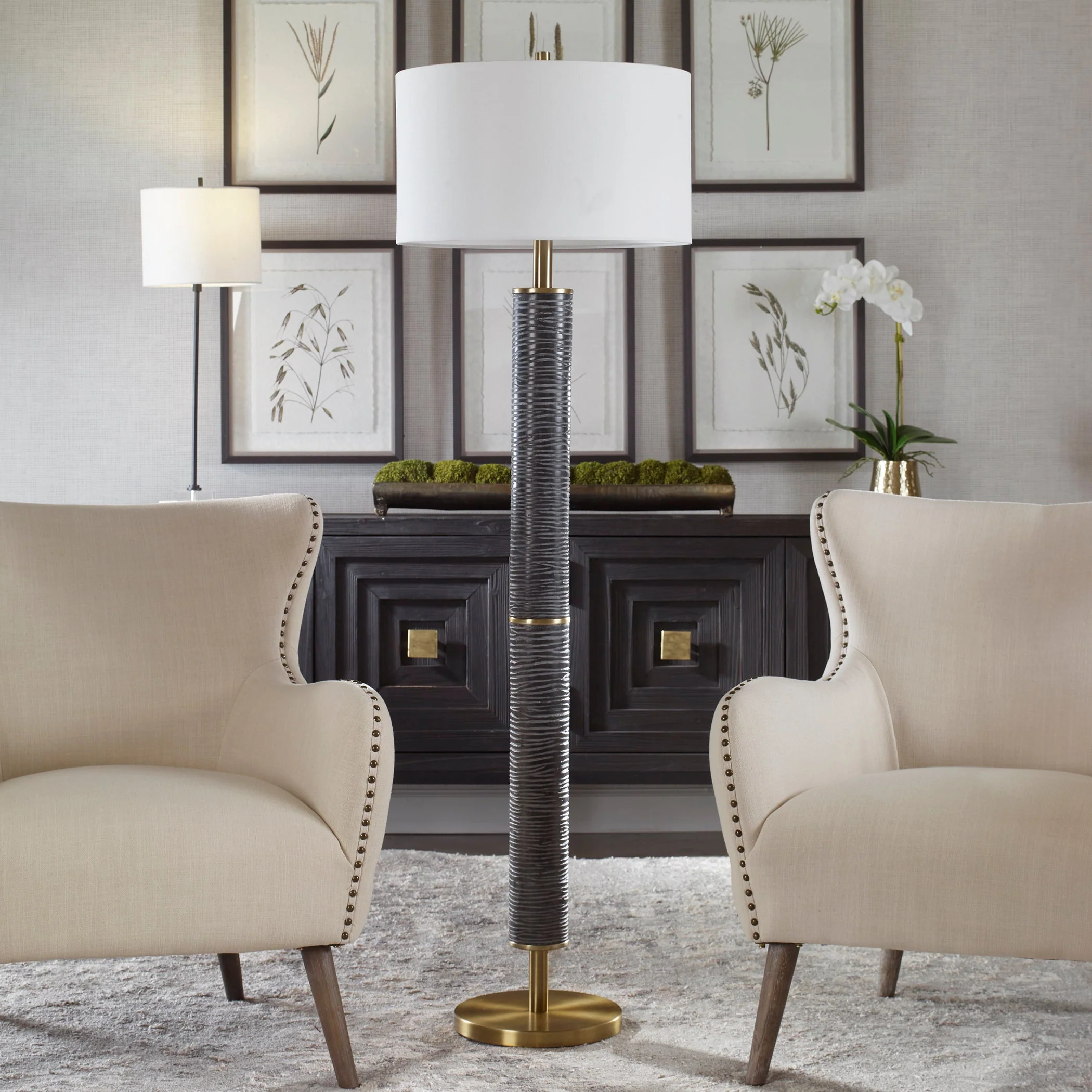 Uttermost Summit Rustic Floor Lamp - Image 4